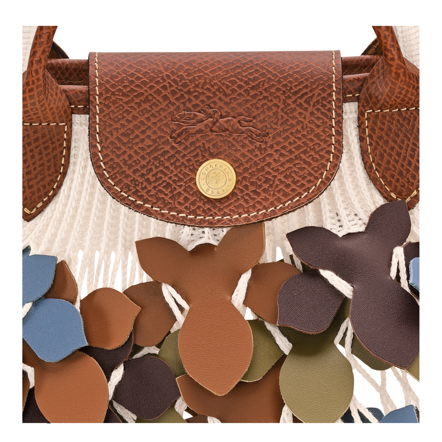 LONGCHAMP-Le Pliage Collection L Mesh bag-Lichen-10121HKA844-5