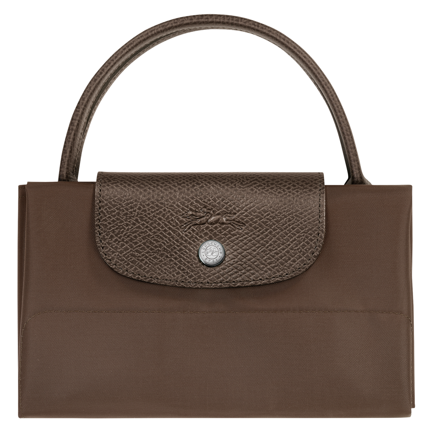 LONGCHAMP-Le Pliage Green M Tote bag-Terra-10168919813-7