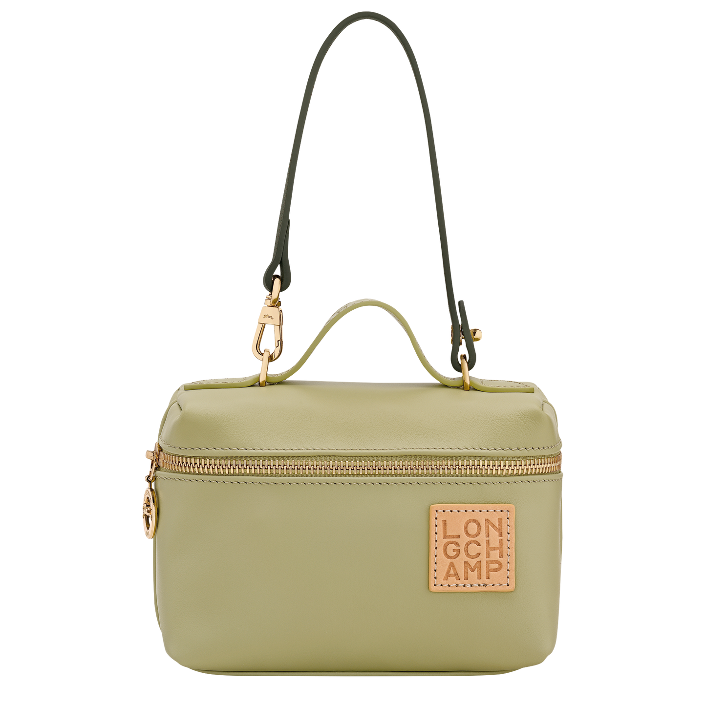 LONGCHAMP-Le Pliage Xtra XS Crossbody bag-Almond Green-10187HJJM70-5