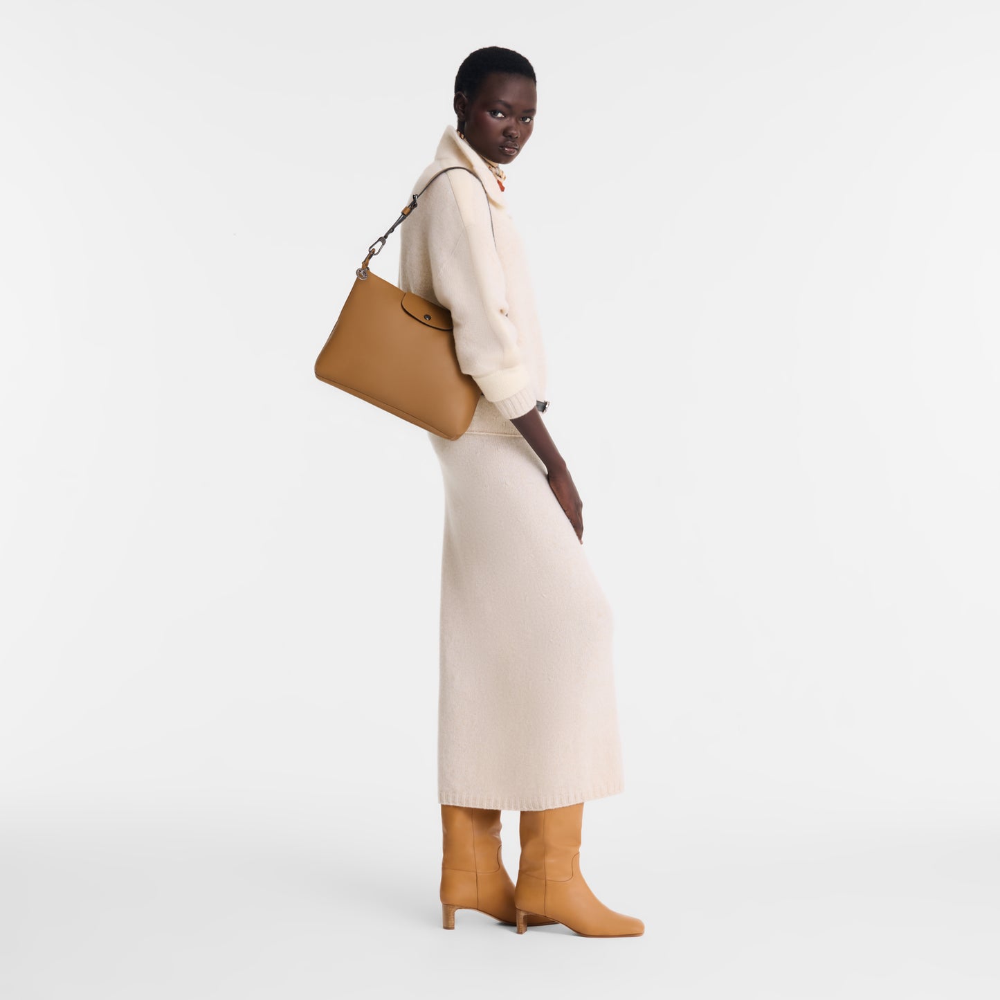 LONGCHAMP-Le Pliage Xtra M Hobo bag-Tobacco-10189987004-6