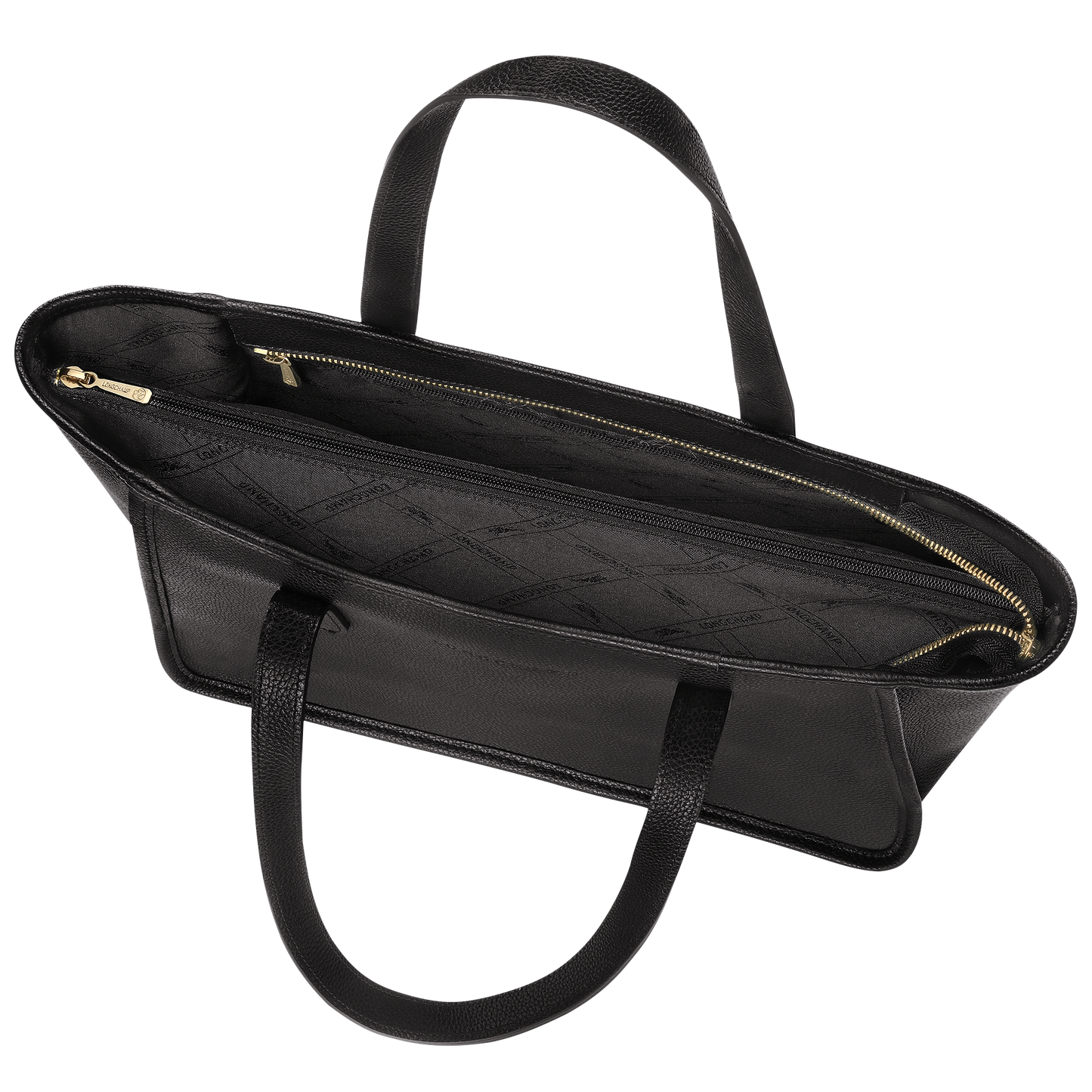 LONGCHAMP-Le Foulonné Tote bag L-Black-10190021001-4