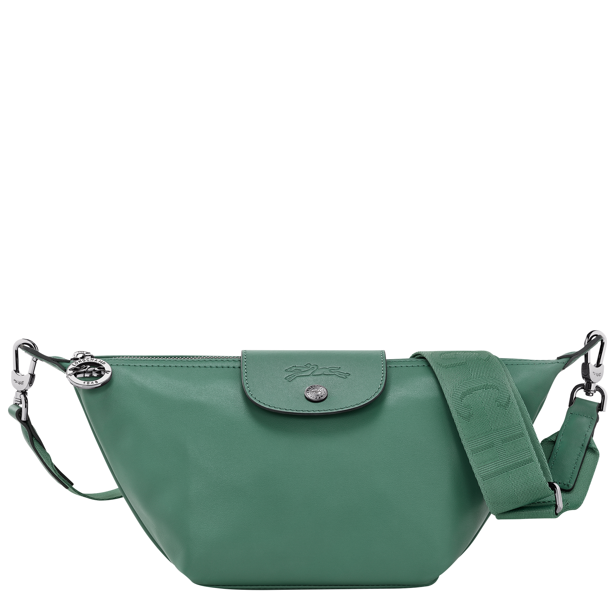 Le Pliage Xtra Crossbody bag XS Sage Leather 10212987D90 Longchamp ID