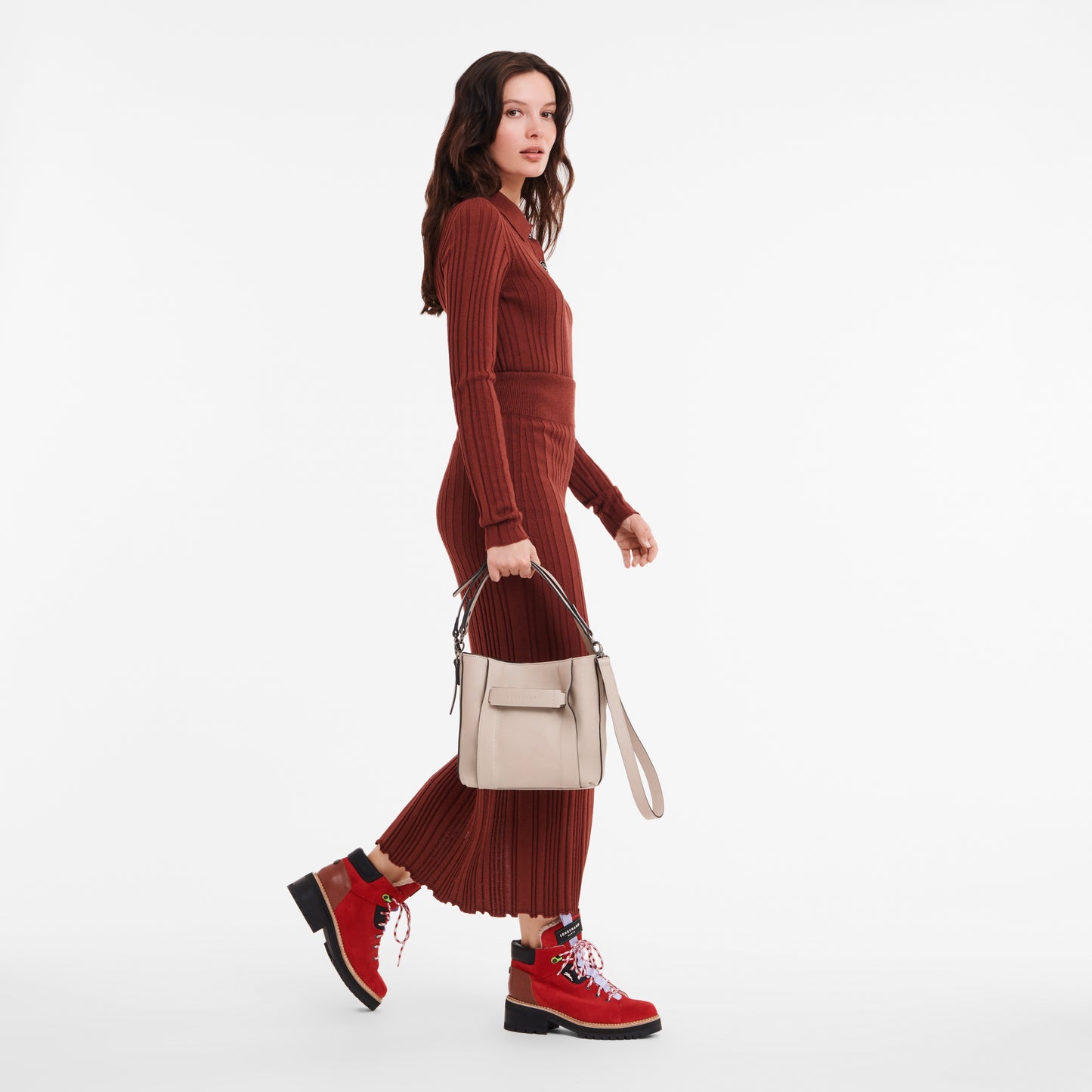 LONGCHAMP-Longchamp 3D Crossbody bag S-Clay-10215HCV299-2