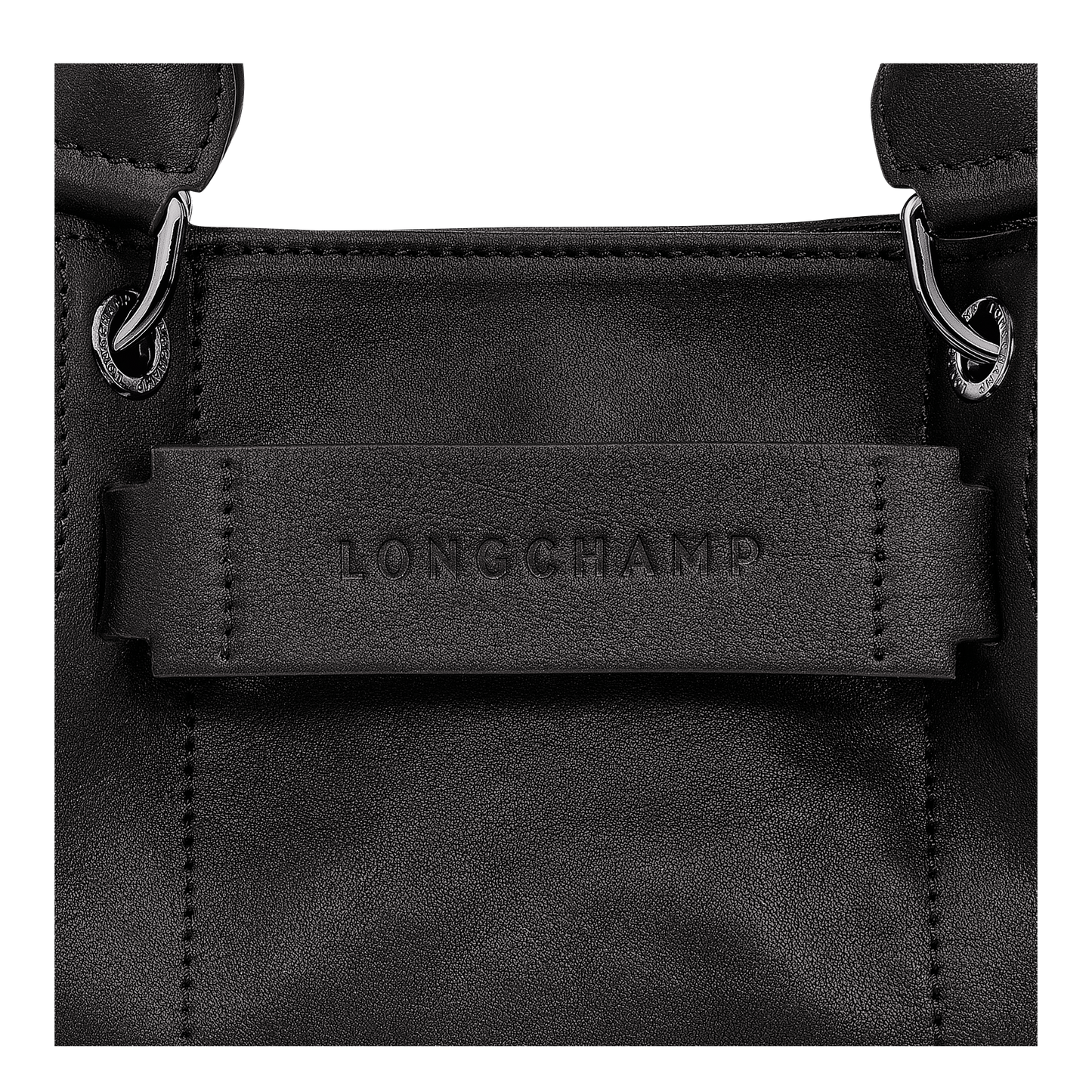 LONGCHAMP-Longchamp 3D XS Handbag-Black-10254HCV001-3