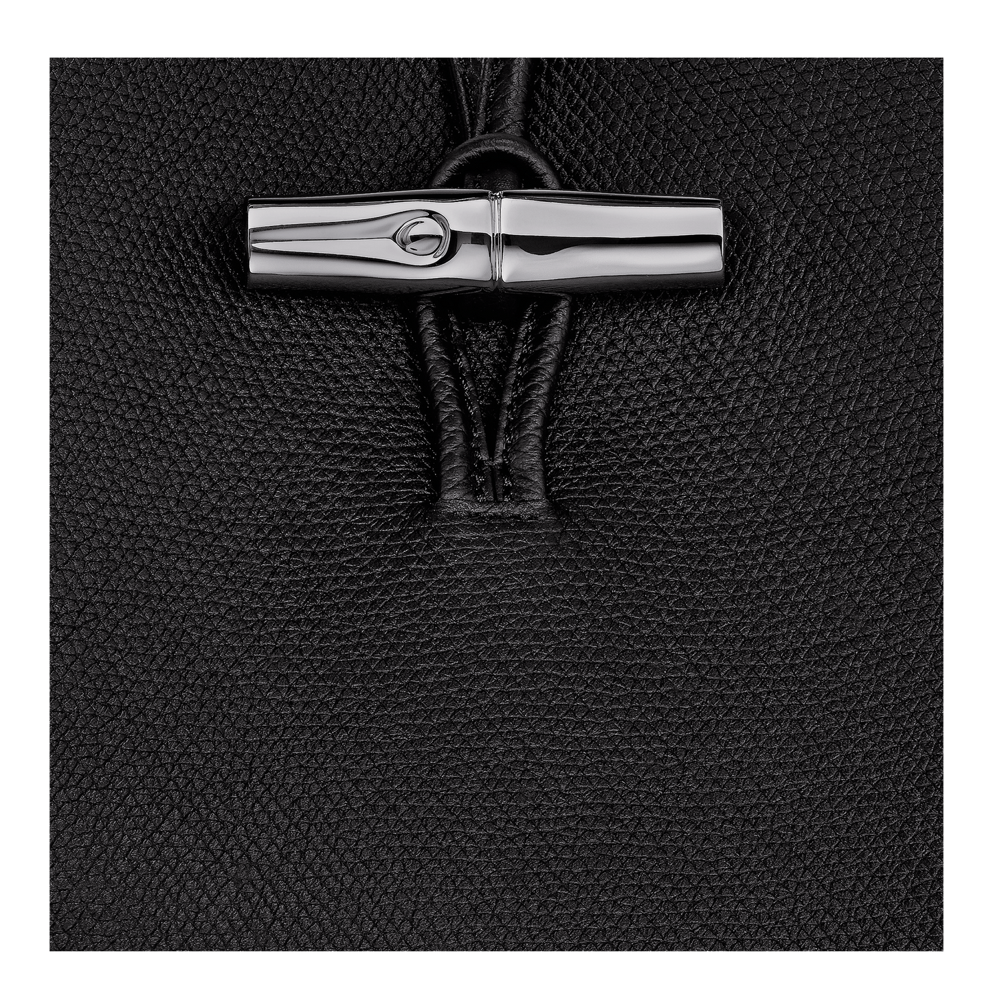 LONGCHAMP-Le Roseau M Shoulder bag-Black-10281HFP001-5