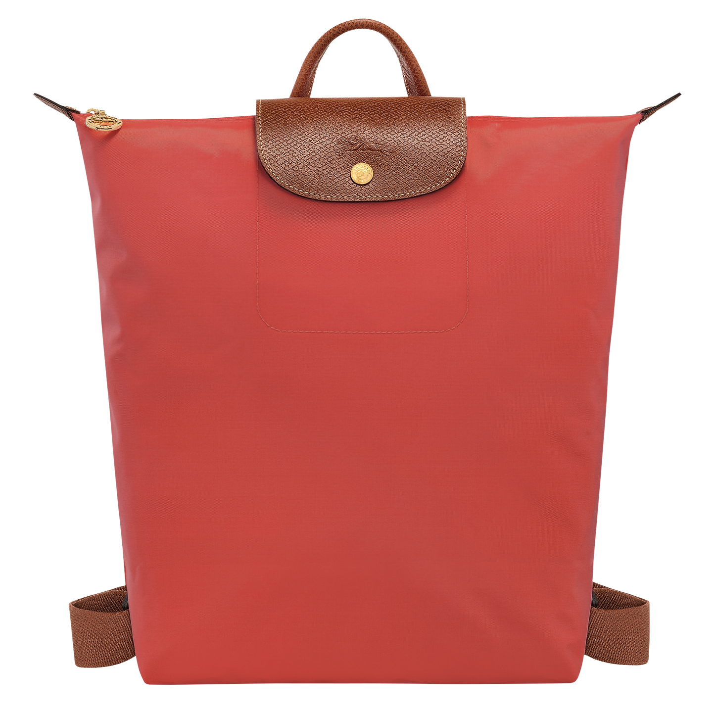 LONGCHAMP-Le Pliage Original M Backpack-Tomato-10284089P94-1