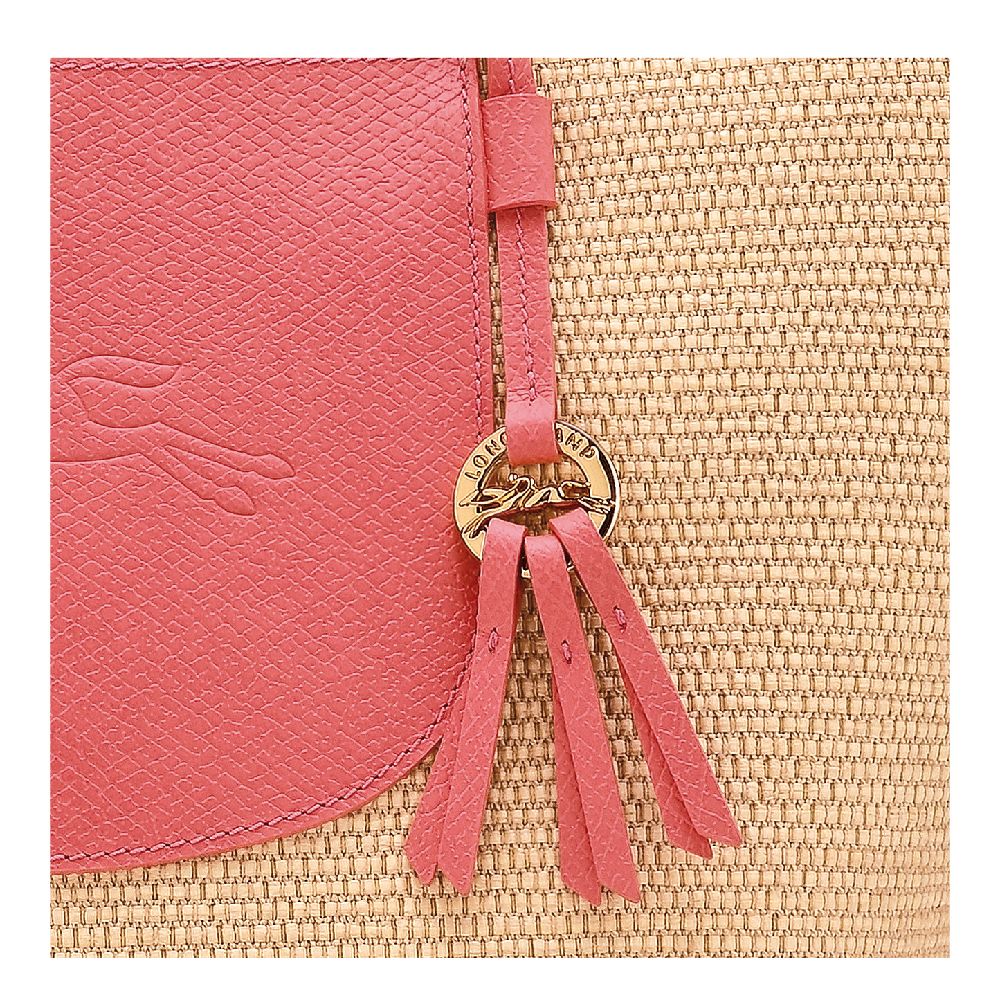 LONGCHAMP-Le Pliage Collection L Basket bag-Blush-10308HGK633-3