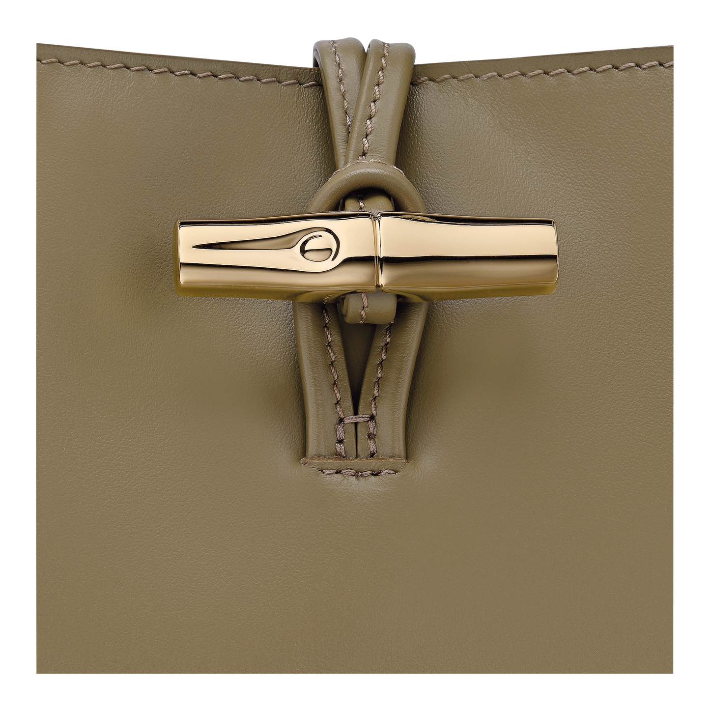 LONGCHAMP-Le Roseau Bucket bag-Olive-10314HGC510-3