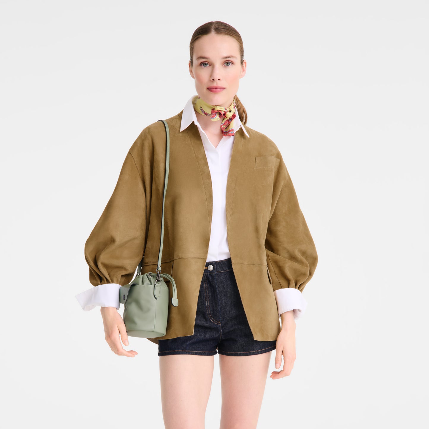LONGCHAMP-Le Pliage Xtra XS Bucket bag-Tundra-10317987M62-7