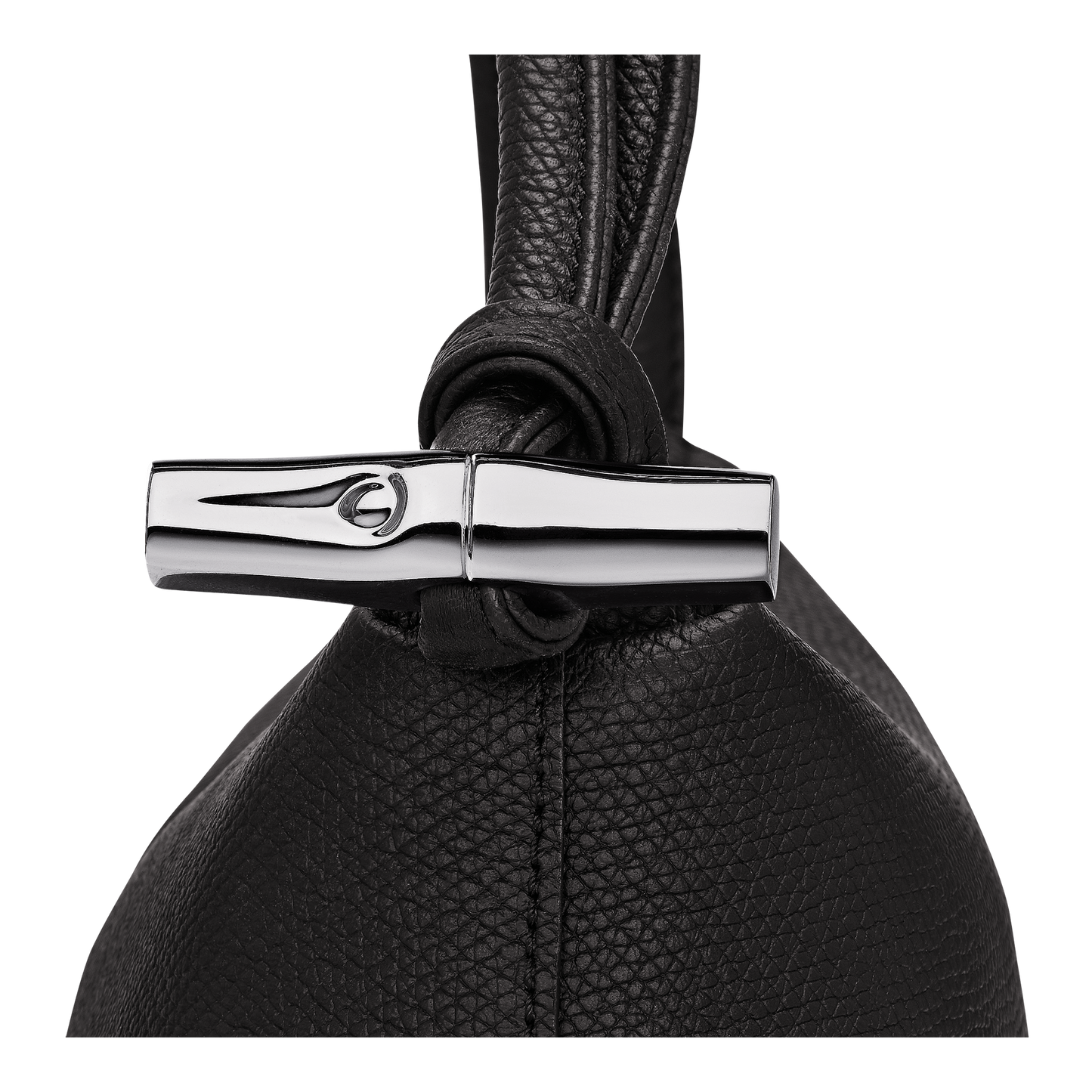 LONGCHAMP-Le Roseau Shoulder bag-Black-10324HFP001-5