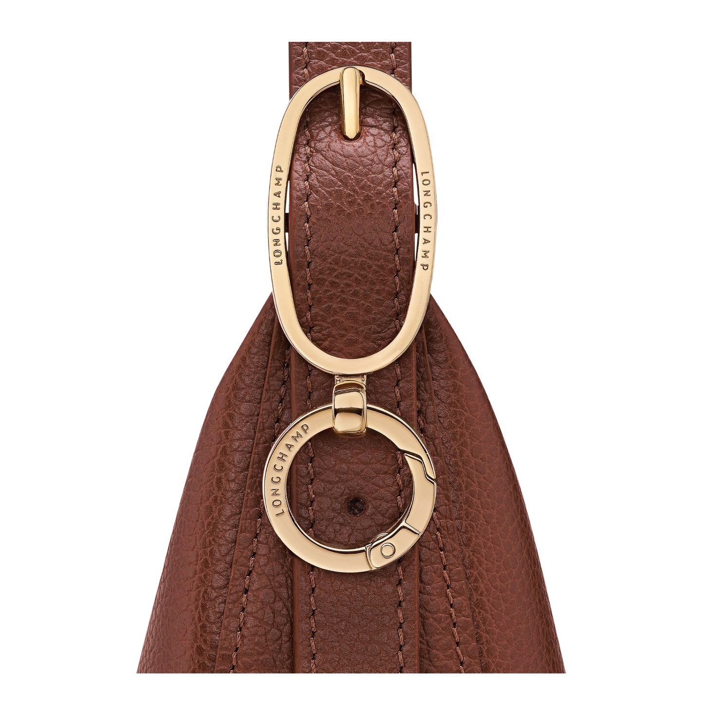 LONGCHAMP-Le Foulonné S Crossbody bag-Coffee-10337021M02-6