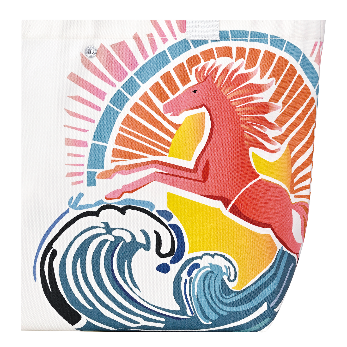 LONGCHAMP-Le Pliage Collection Tote bag-Rainbow-10360HJAM36-6