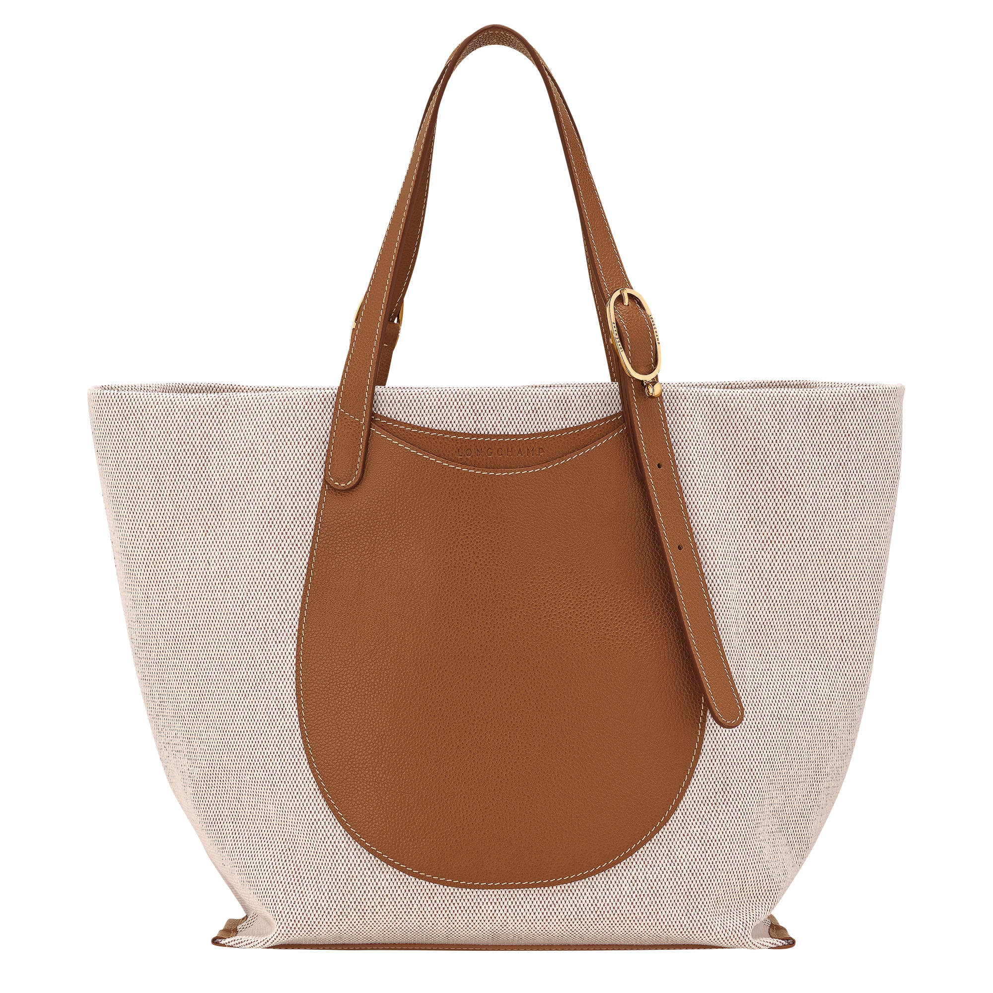 Complice XL Tote bag Caramel - Canvas | Longchamp ID