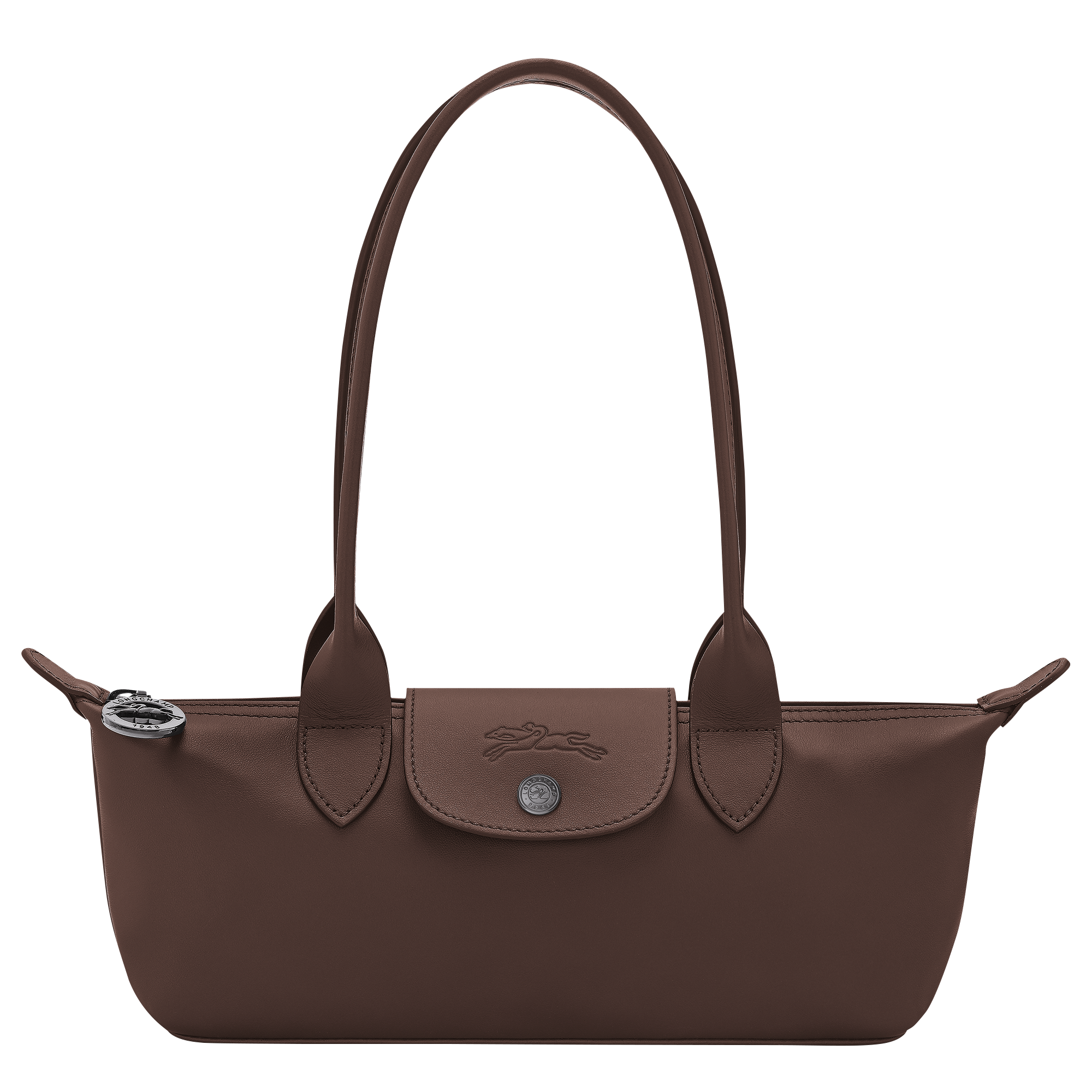 Le Pliage Xtra M Shoulder bag Mocha - Leather | Longchamp ID