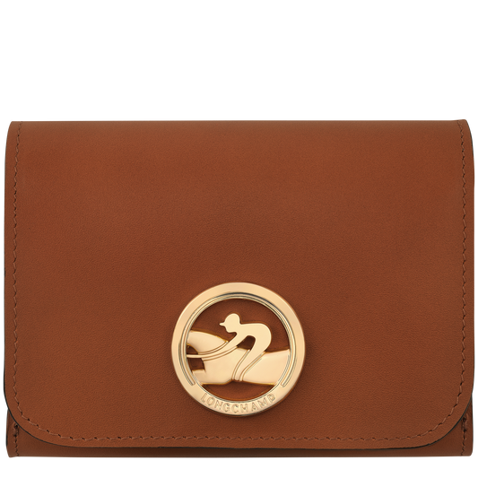 Longchamp BOX-TROT - Wallet in Cognac - 1 (SKU: 30021HAU504)