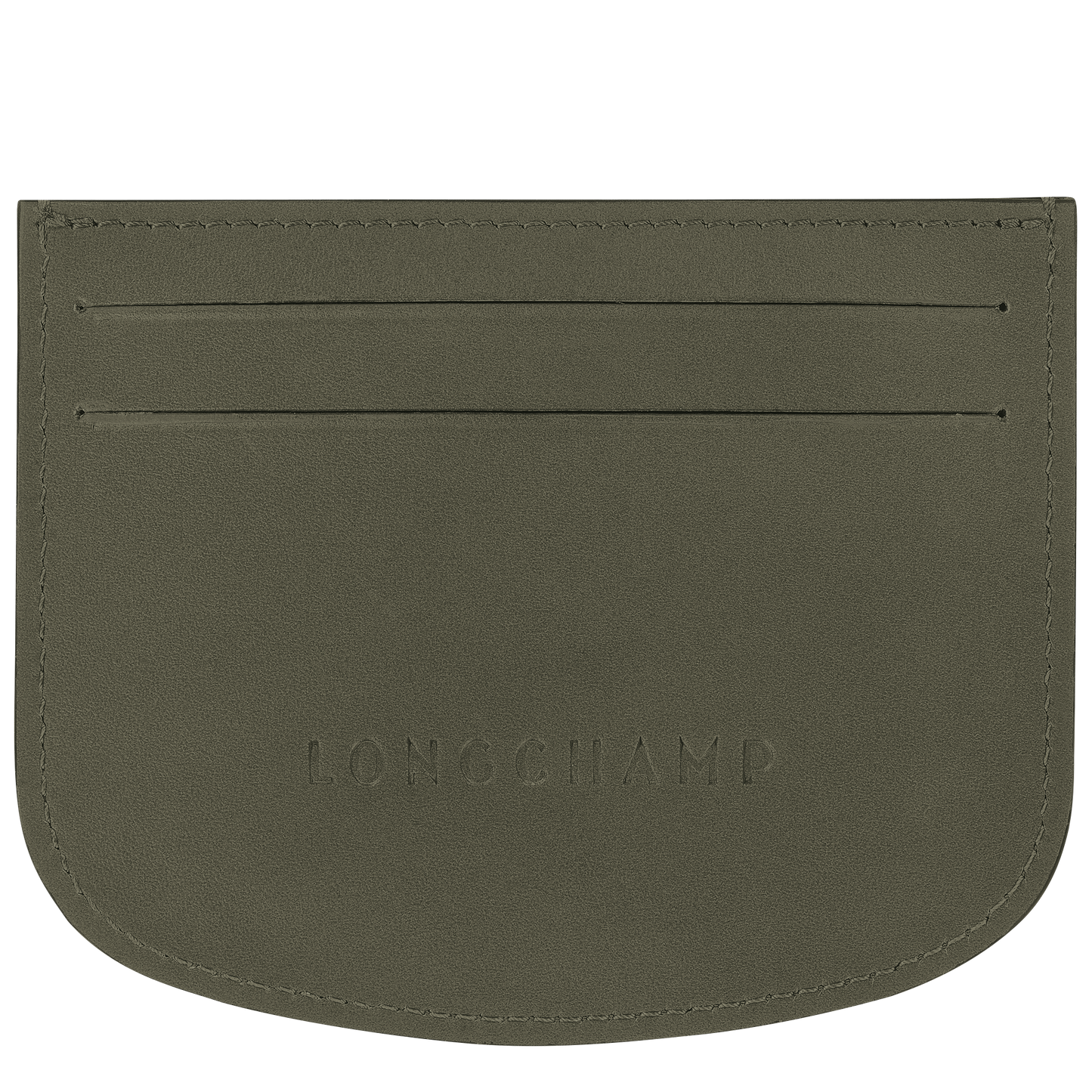 LONGCHAMP-Épure Card holder-Khaki-30031HFY892-2
