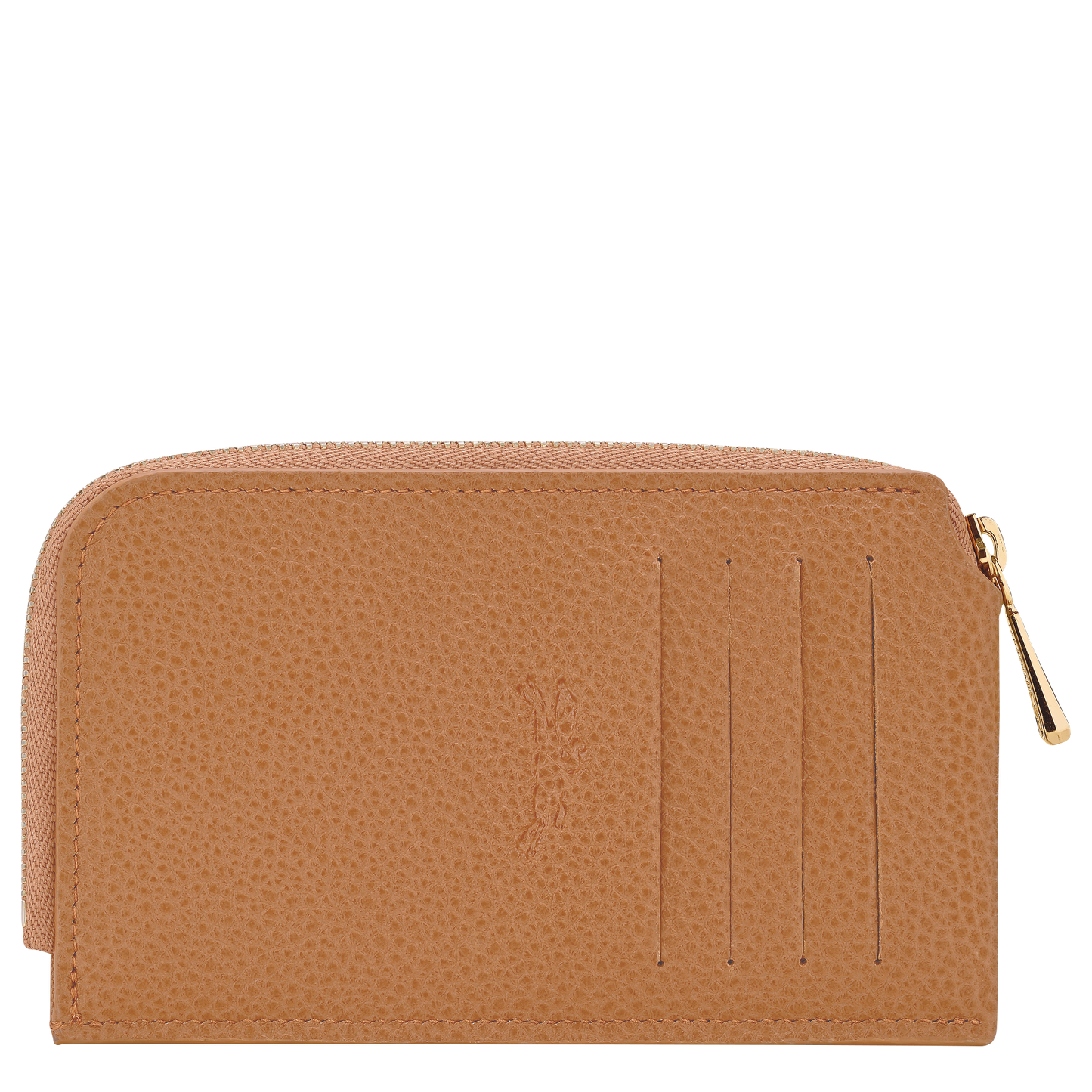 LONGCHAMP-Le Foulonné Card holder-Pecan-30048021M74-2