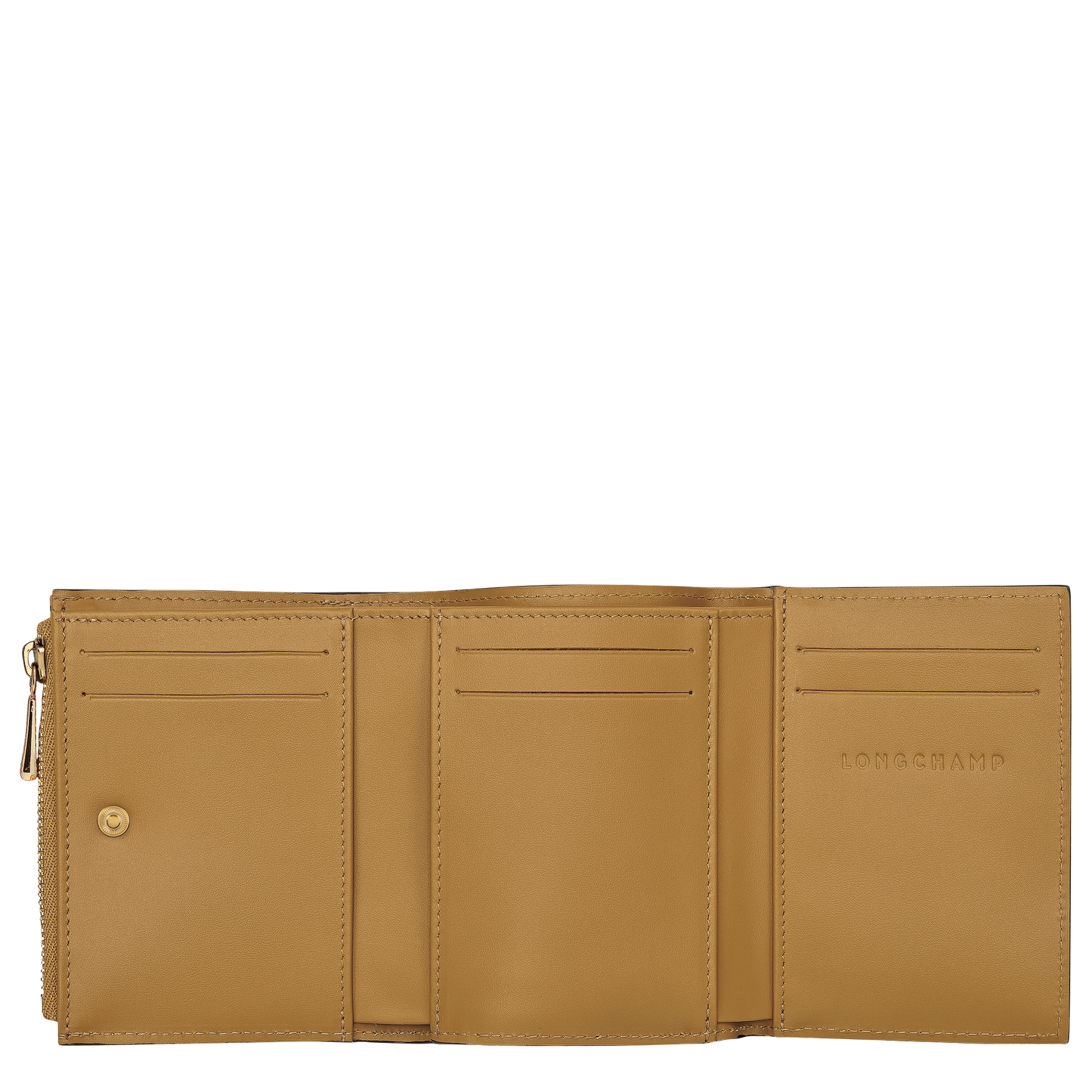 LONGCHAMP-Épure Compact wallet-Nutmeg-30049HFY894-3