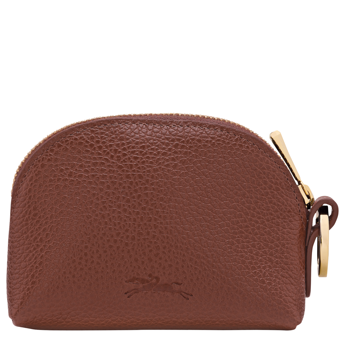 LONGCHAMP-Le Foulonné Coin purse-Coffee-30055021M02-2