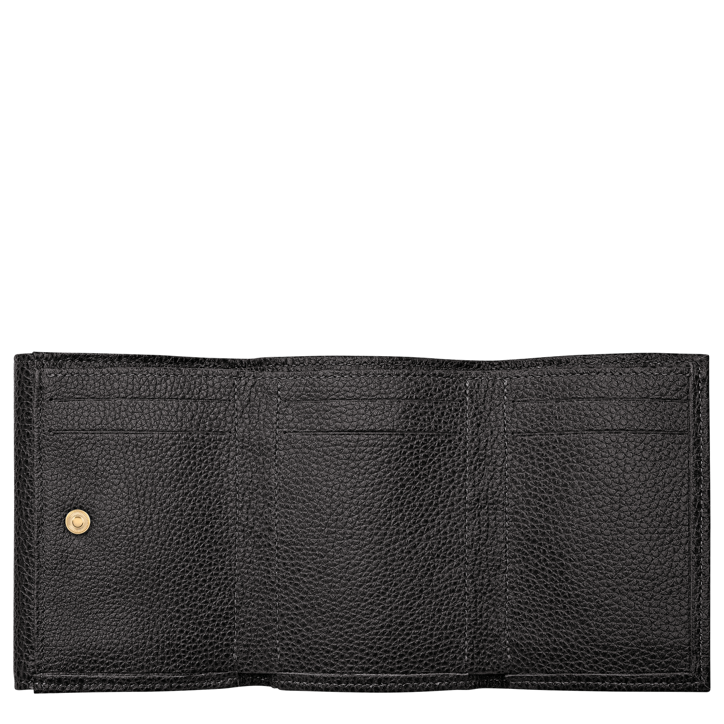 LONGCHAMP-Le Foulonné Compact wallet-Black-30058021001-3