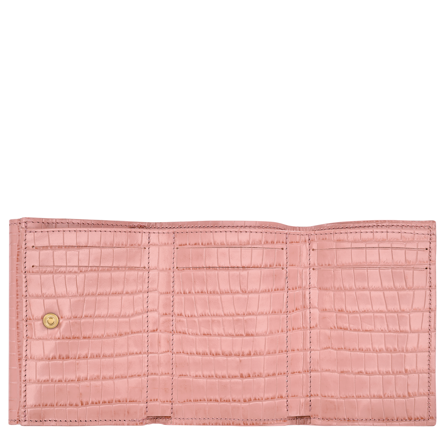 LONGCHAMP-Longchamp Pocket Compact wallet-Pink Tea-30058HIDP96-3