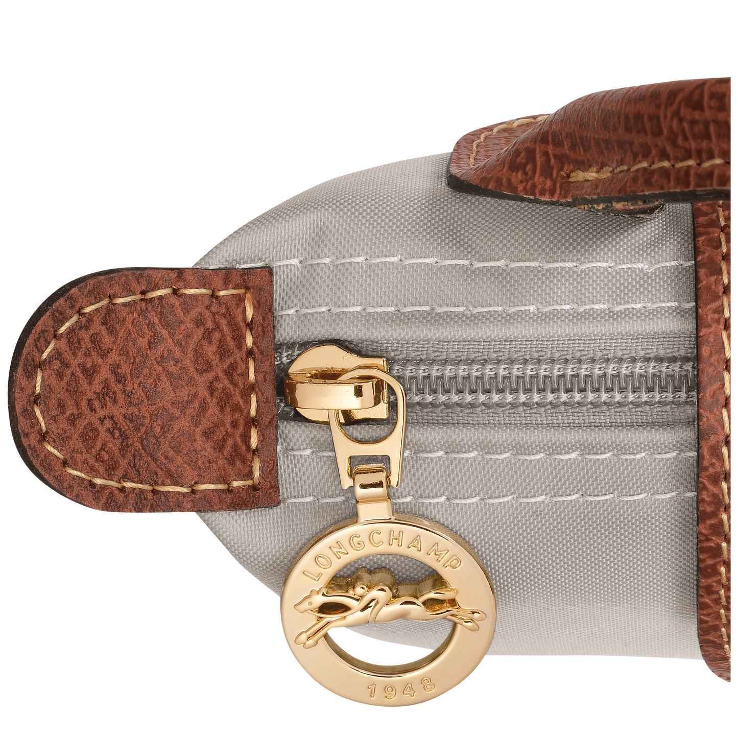 LONGCHAMP-Le Pliage Original Pouch with handle-Pebble-34175089349-6