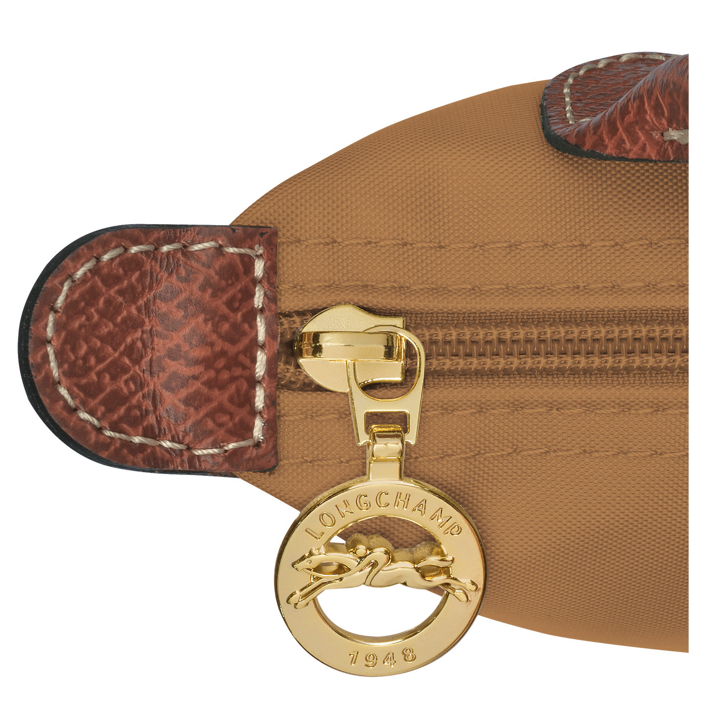 LONGCHAMP-Le Pliage Original Pouch with handle-Fawn-34175089P86-6