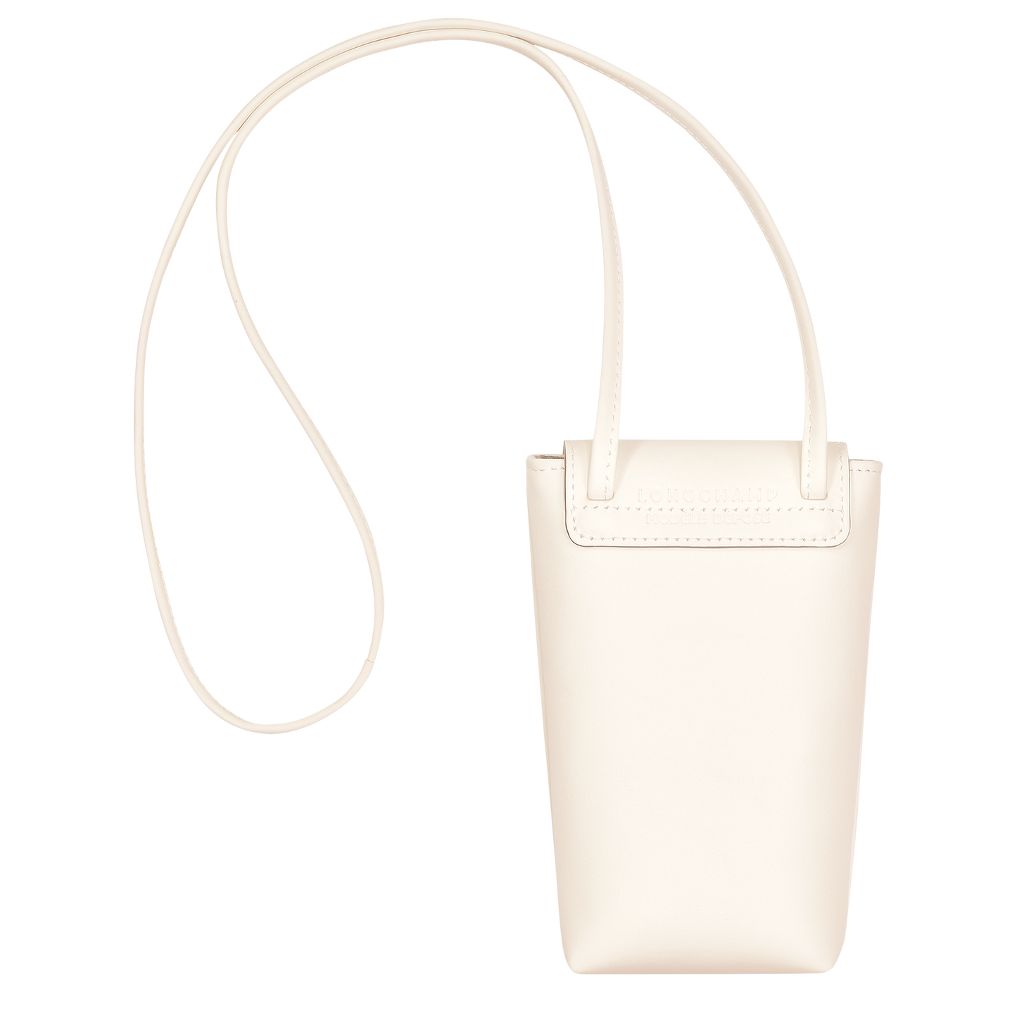 Longchamp LE PLIAGE XTRA - Phone case with leather lace in Ecru - 3 (SKU: 34178987037)