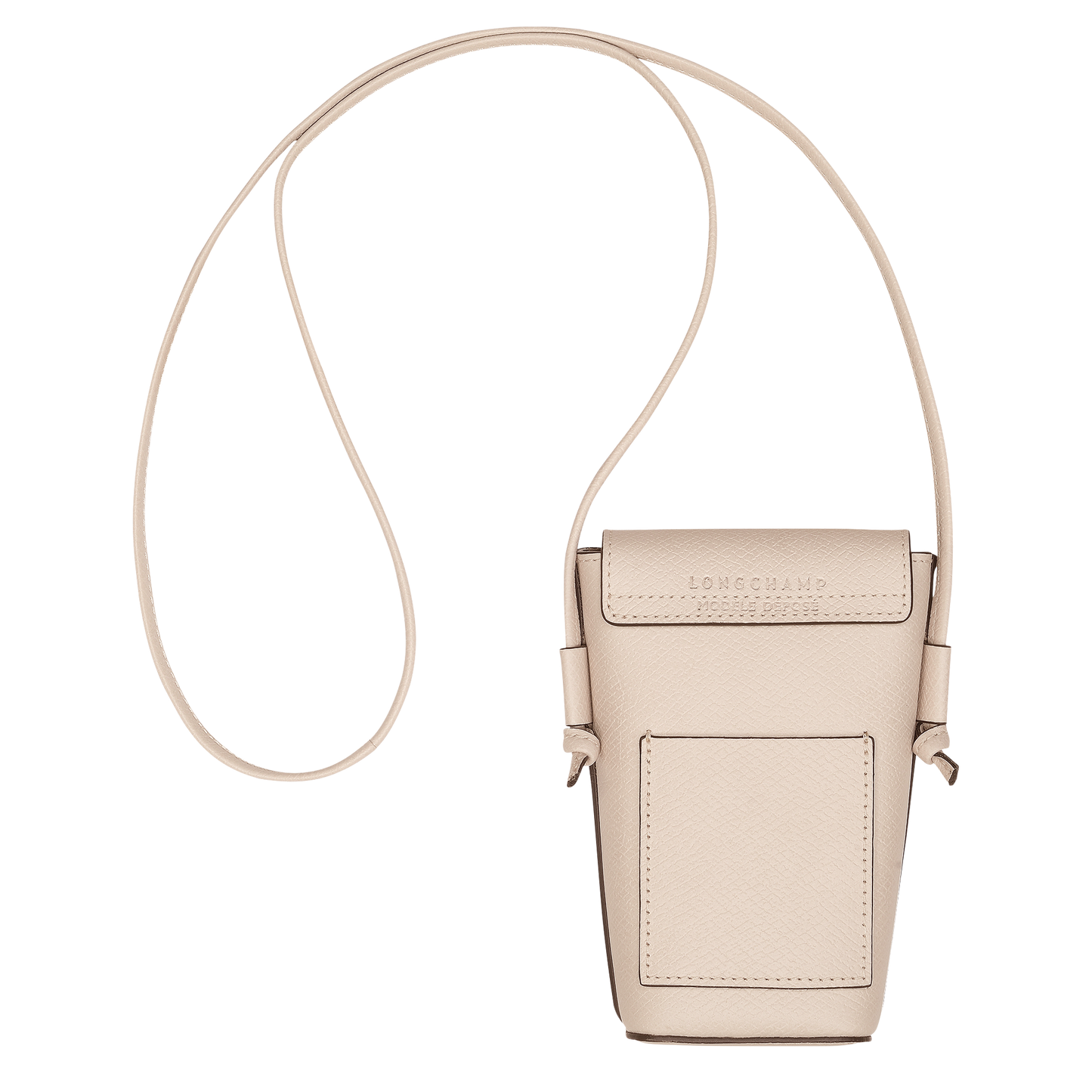 LONGCHAMP-Épure Phone case with leather lace-Paper-34193HYZ555-3