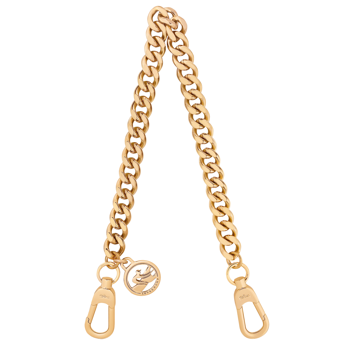 LONGCHAMP-Shoulder strap-Very pale gold-34227METDTP-1