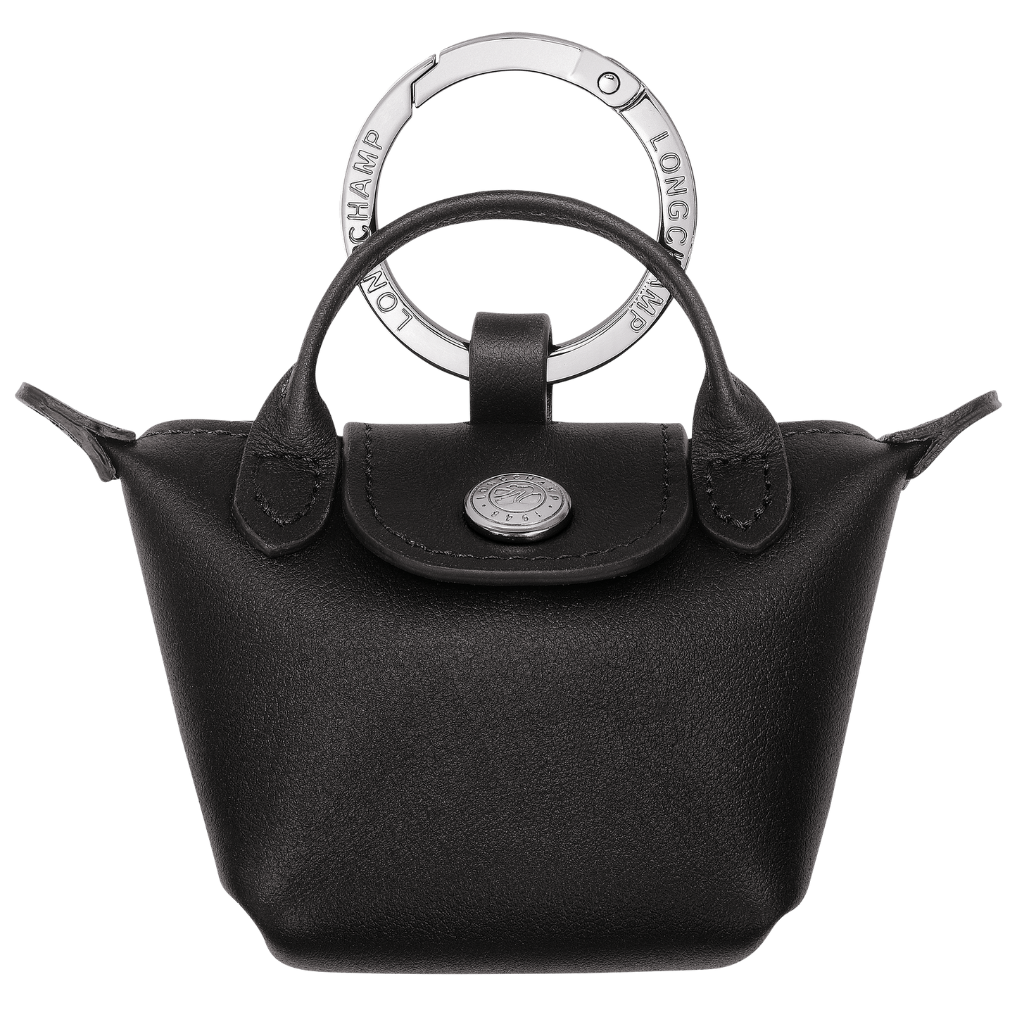 LONGCHAMP-Le Pliage Xtra Airpods case-Black-36078987001-2