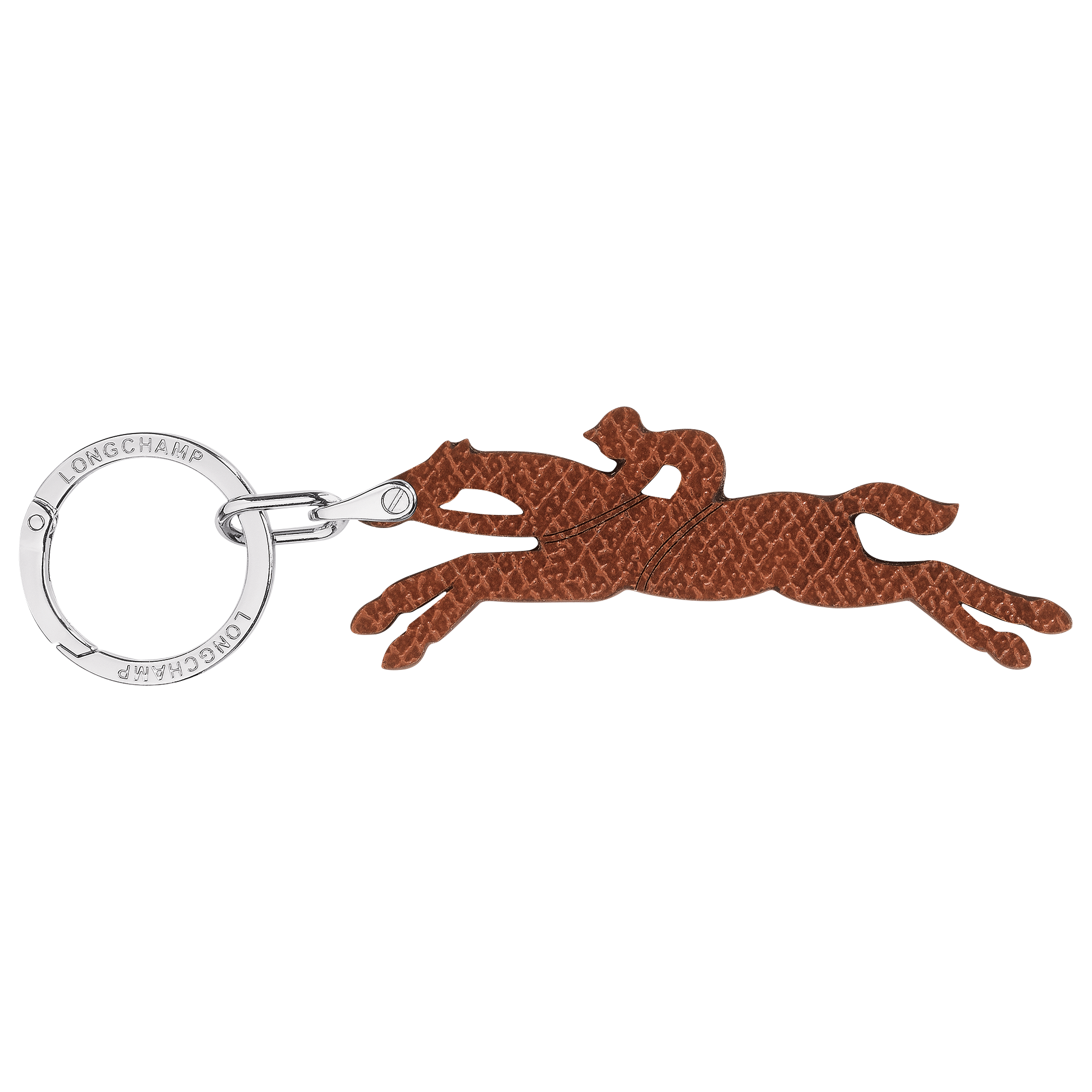 Le Pliage Original Key ring Brown - Leather - 36099H17035 Le Pliage Original Key ring Brown - Leather - 36099H17035