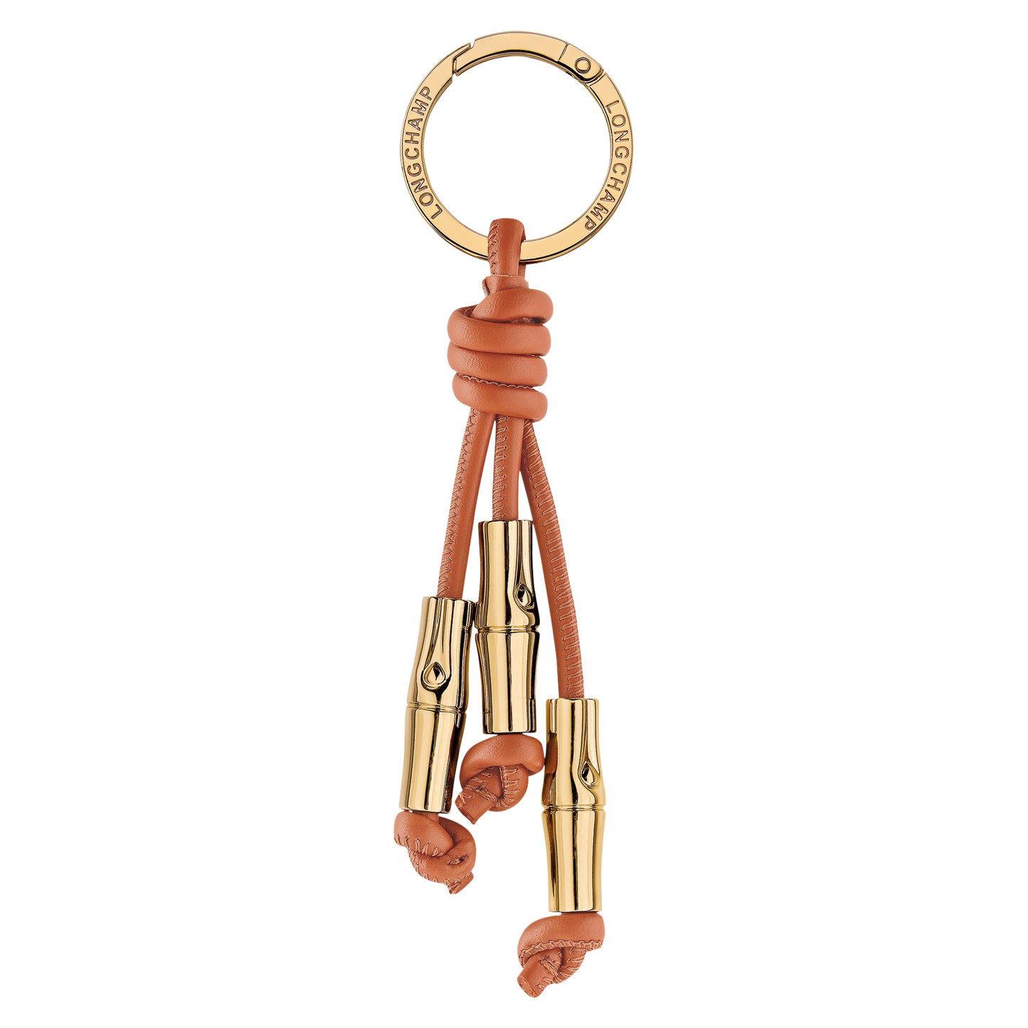 LONGCHAMP-Le Roseau Key ring-Bark-36101HGCM11-1