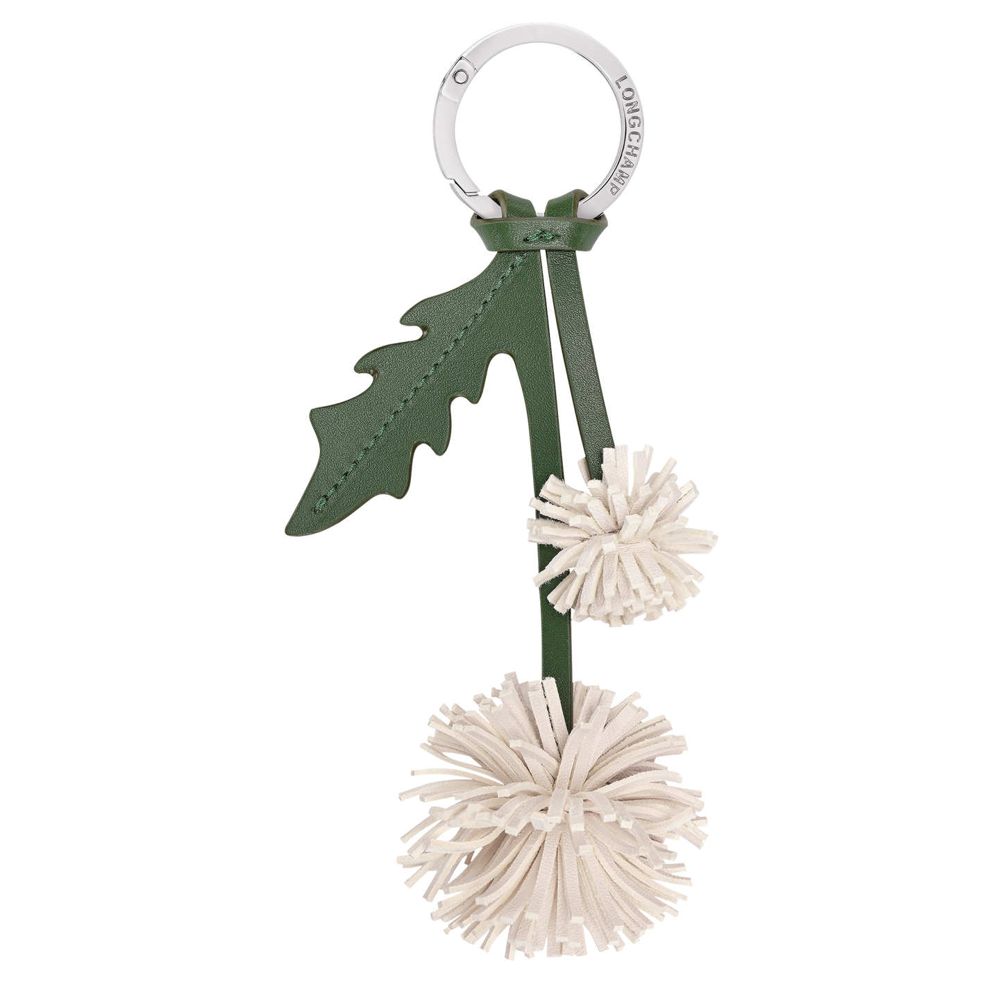 LONGCHAMP-Key ring-White-36118J88007-1