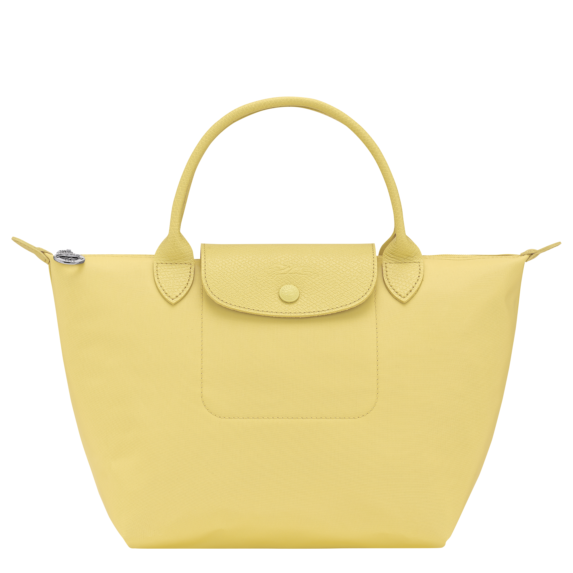 Longchamp 平皿 Delhi Le Pliage One S Handbag Lime - Canvas | Longchamp ID