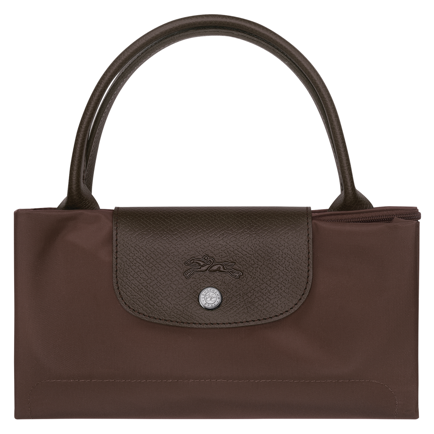 LONGCHAMP-Le Pliage Green M Handbag-Mocha-L1623919002-7