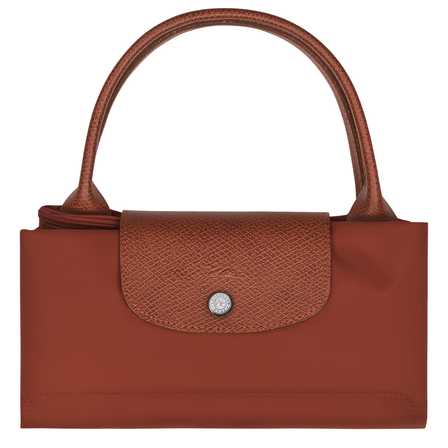 LONGCHAMP-Le Pliage Green M Handbag-Chestnut-L1623919404-5