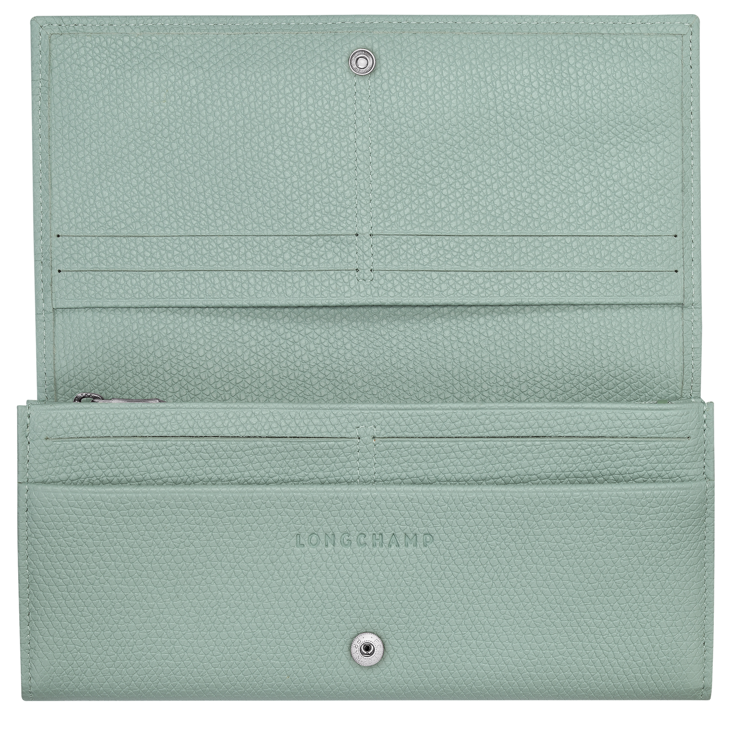 LONGCHAMP-Le Roseau Flap wallet-Celadon-L3044HFP282-2