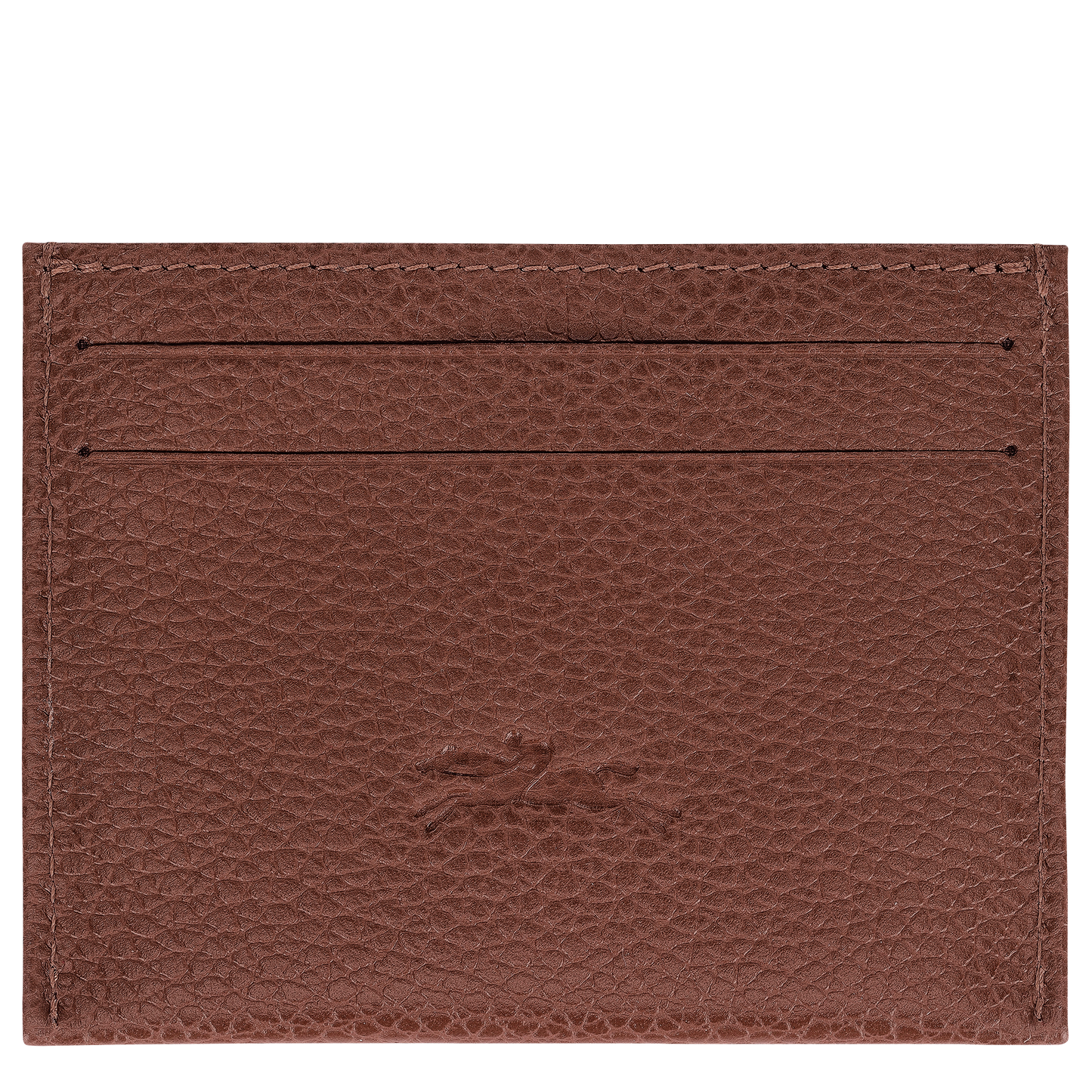 LONGCHAMP-Le Foulonné Card holder-Coffee-L3218021M02-2