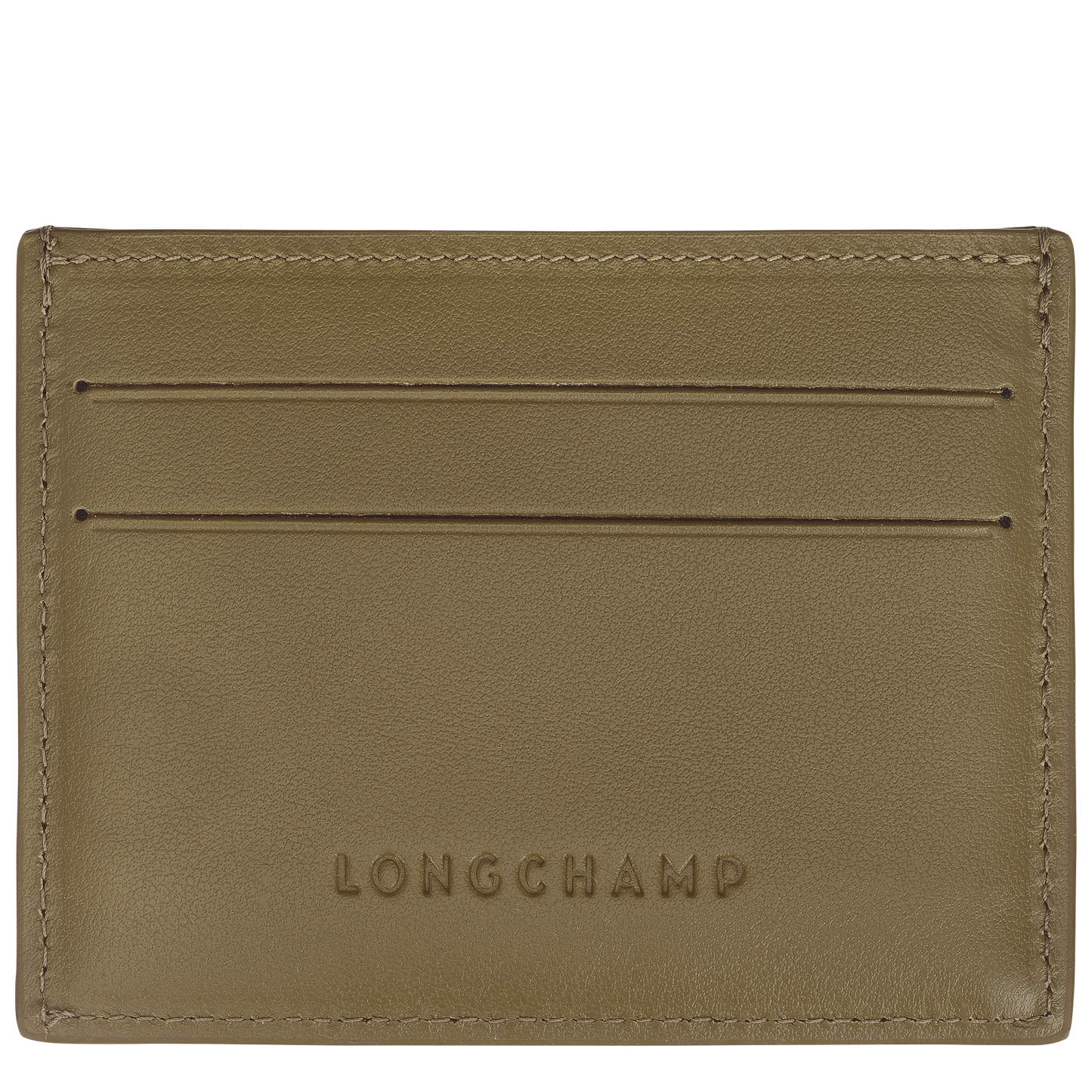 LONGCHAMP-Le Roseau Card holder-Olive-L3218HGC510-2