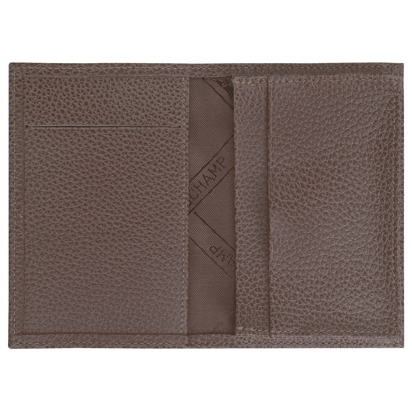 LONGCHAMP-Le Foulonné Card holder-Taupe-L3243021215-3