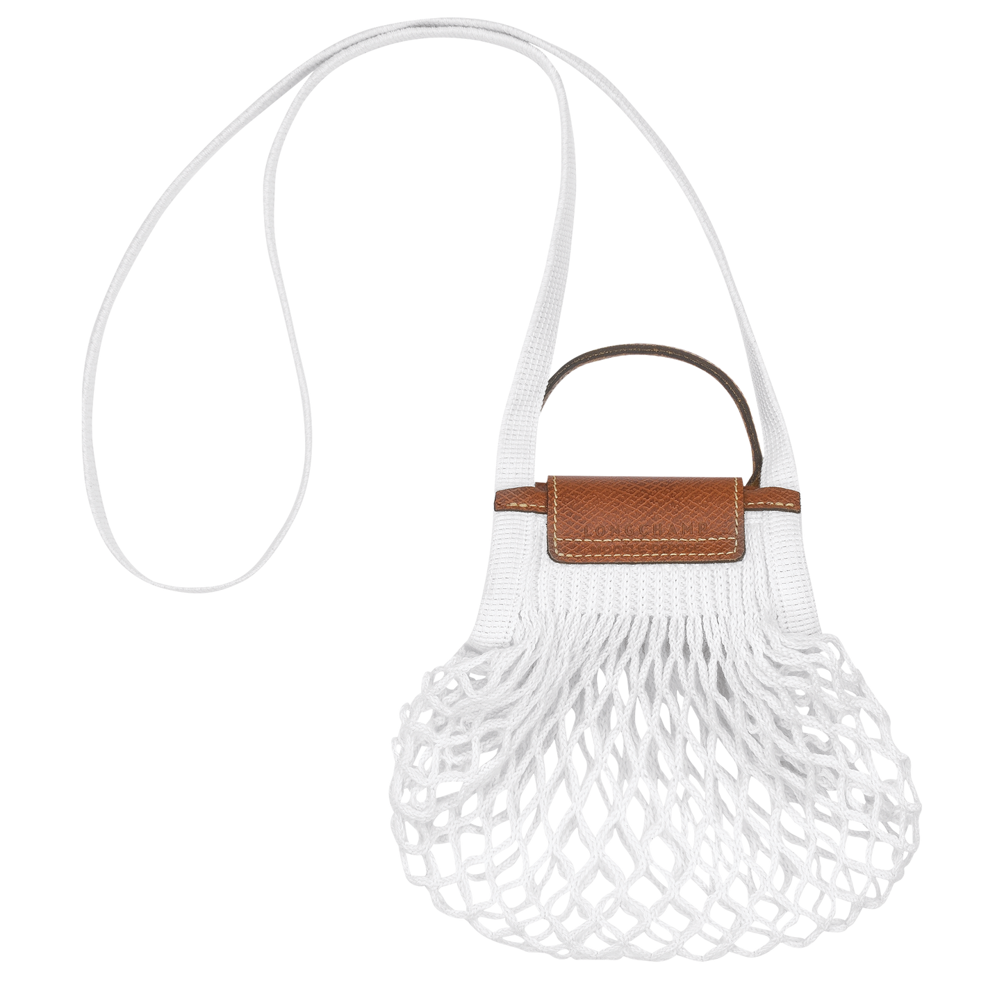 Longchamp LE PLIAGE FILET - Mesh bag XS in Ecru - 4 (SKU: 10139HVH037)