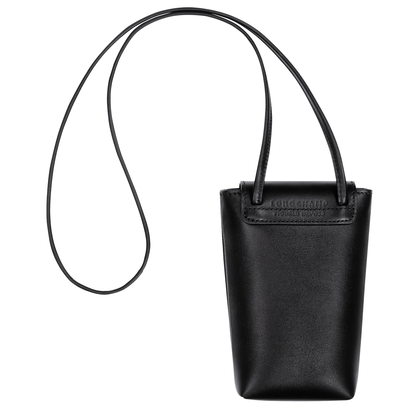 Longchamp LE PLIAGE XTRA - Phone case with leather lace in Black - 3 (SKU: 34178987001)