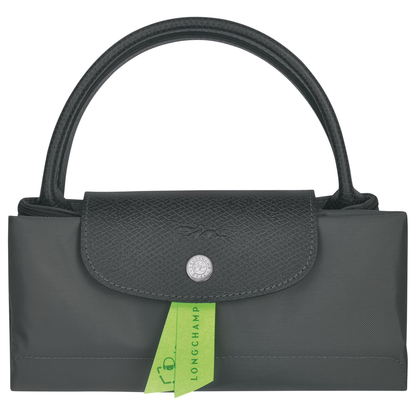 Longchamp LE PLIAGE GREEN - Handbag S in Graphite - 4 (SKU: L1621919P66)