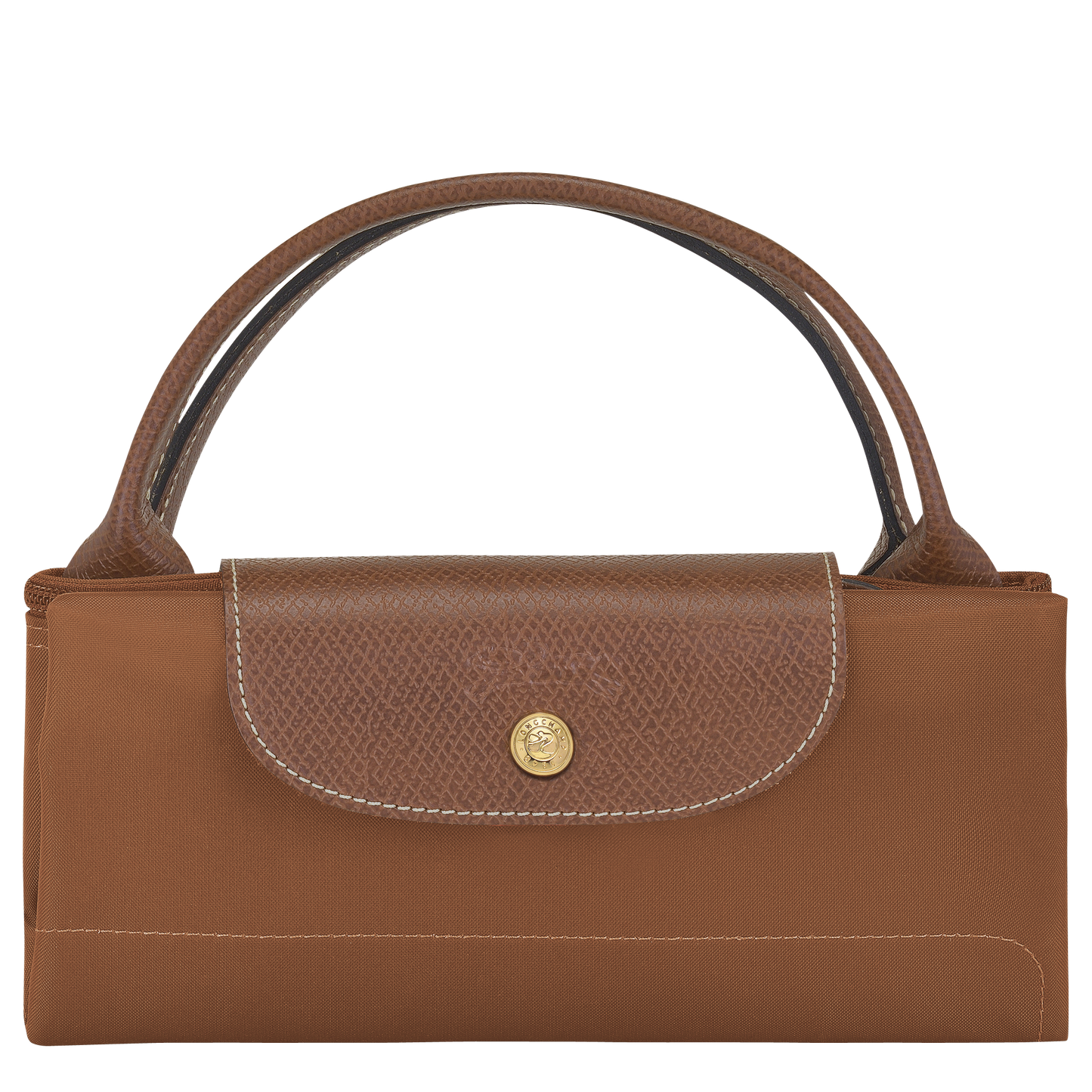 LONGCHAMP-Le Pliage Original L Travel bag-Cognac-L1624089504-5