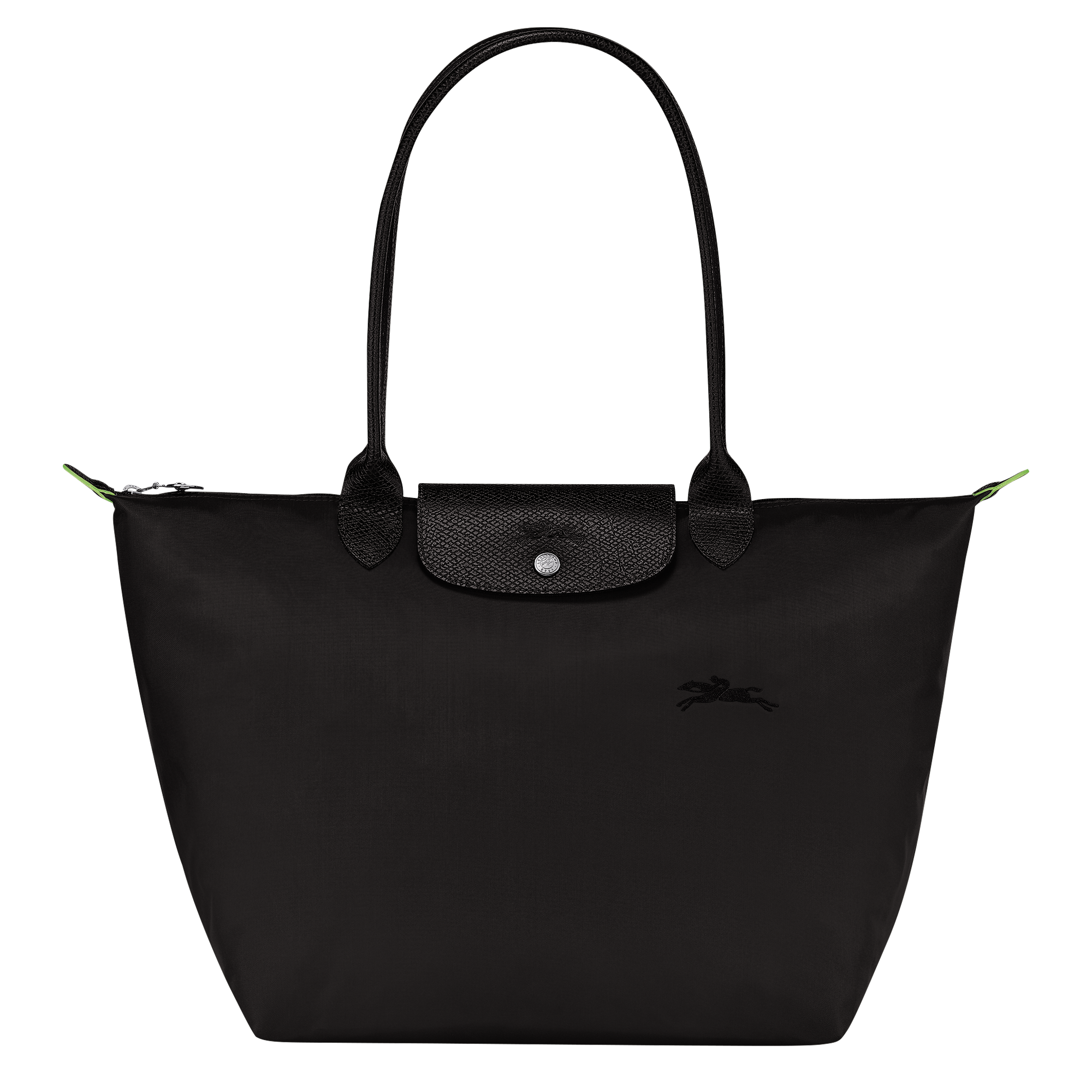 Black longchamp discount large