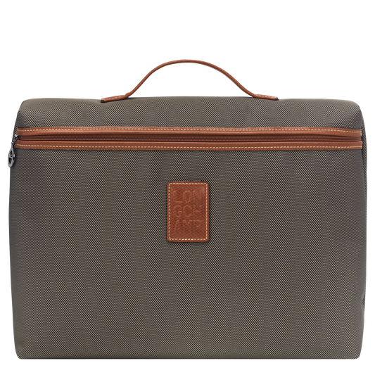 Boxford Briefcase S in Brown - Front - L2182080042