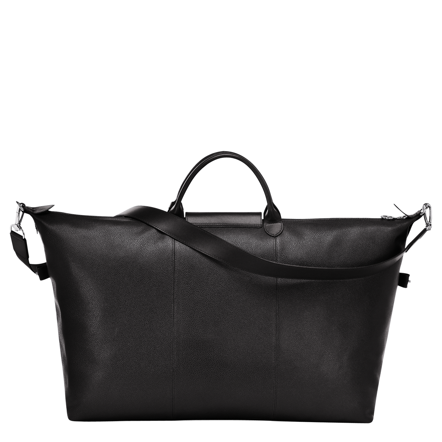 Le Foulonne Travel Bag L in Black - Back - L1624021047