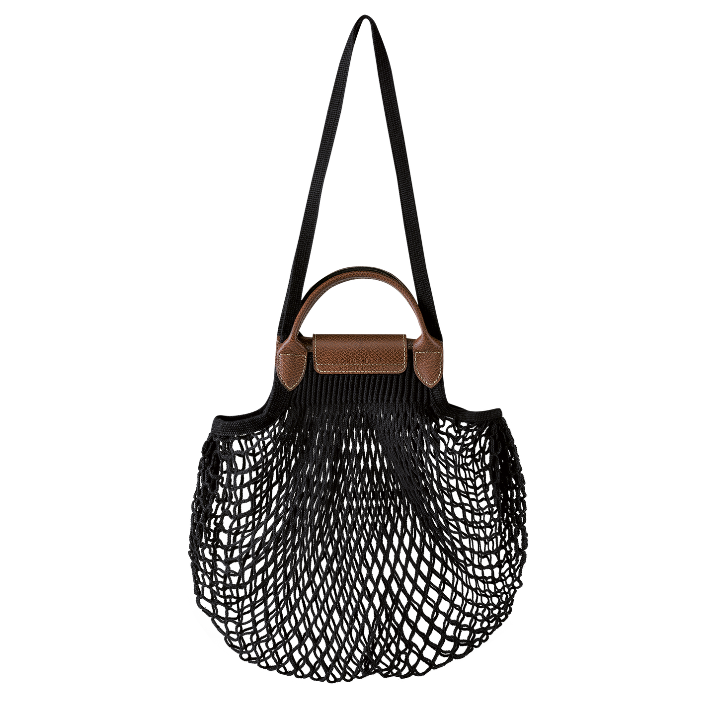 Longchamp LE PLIAGE FILET - Mesh bag L in Black - 3 (SKU: 10121HVH001)