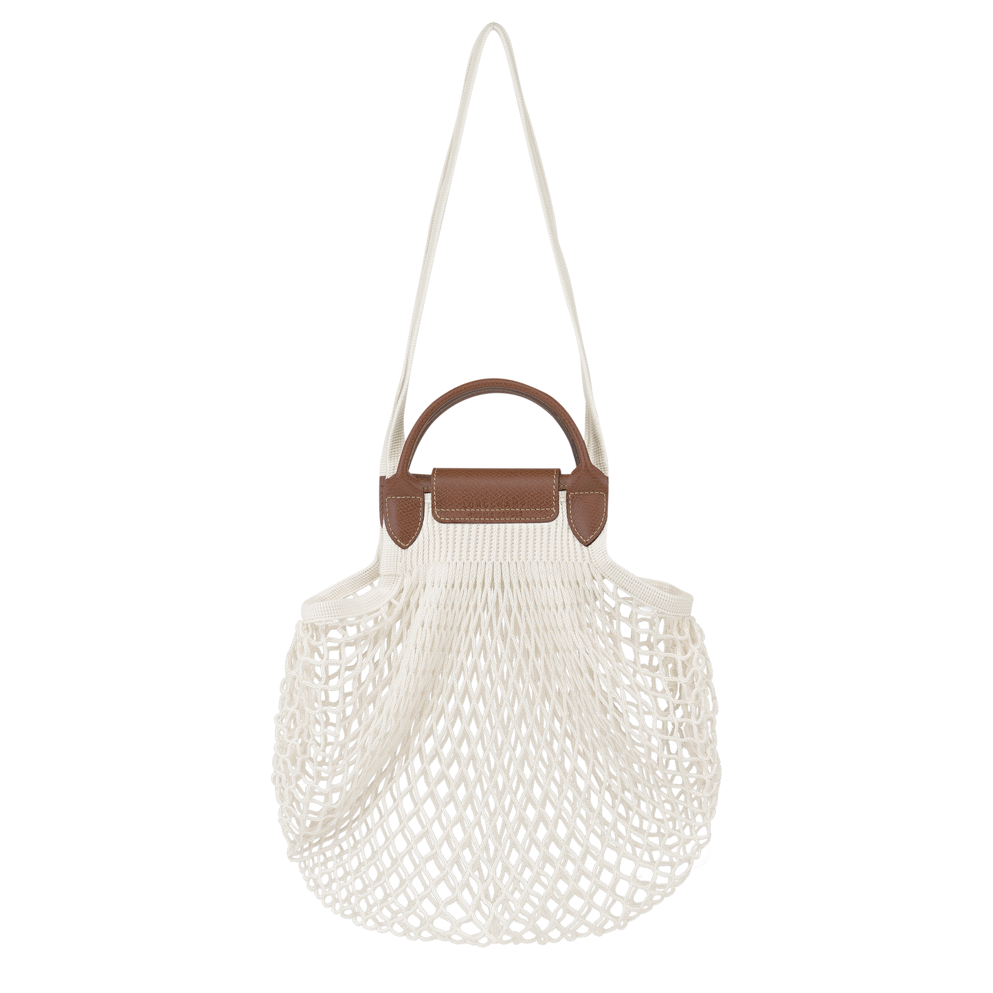 Longchamp LE PLIAGE FILET - Mesh bag L in Ecru - 3 (SKU: 10121HVH037)
